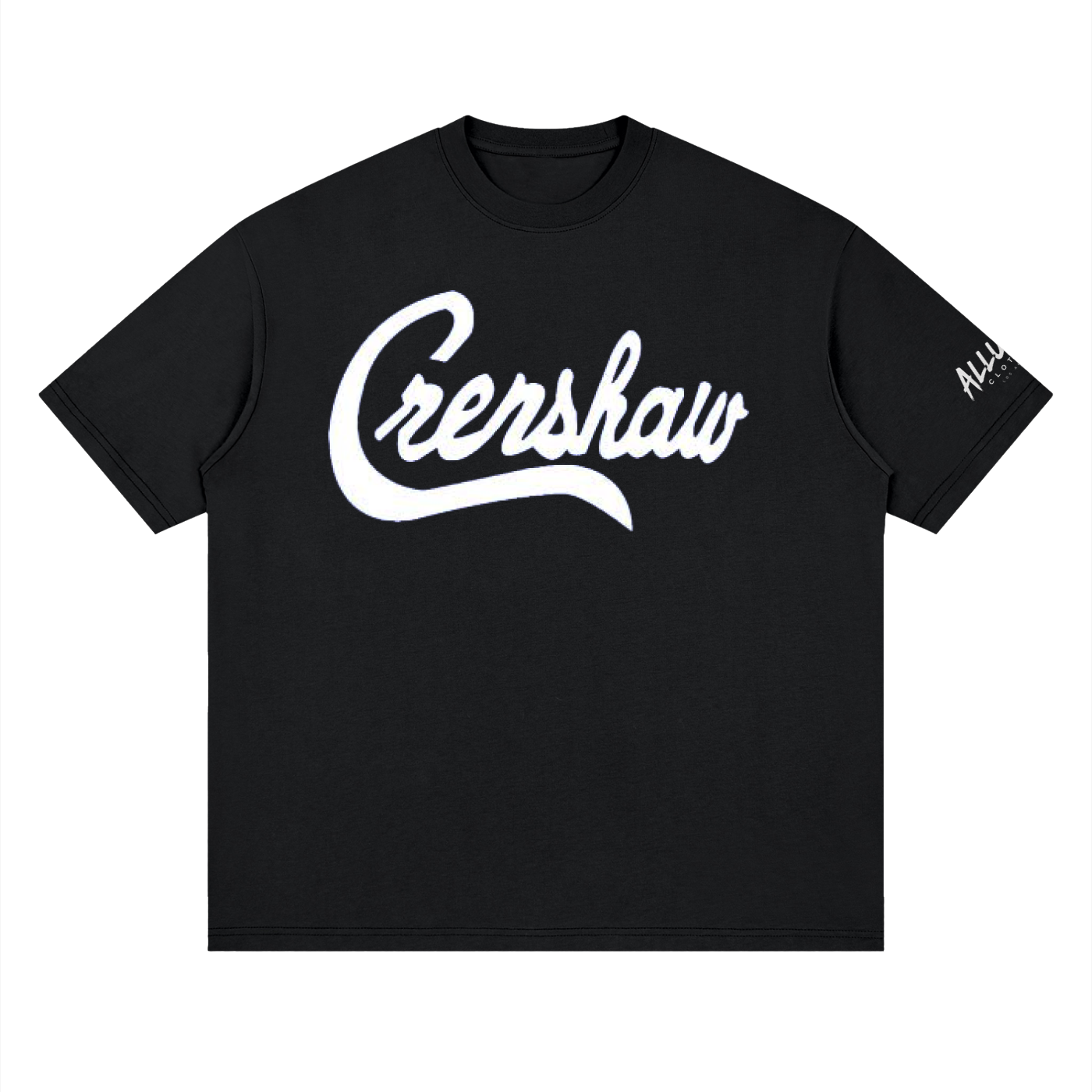 Crenshaw Streetwear Loose Drop Shoulder T-Shirt