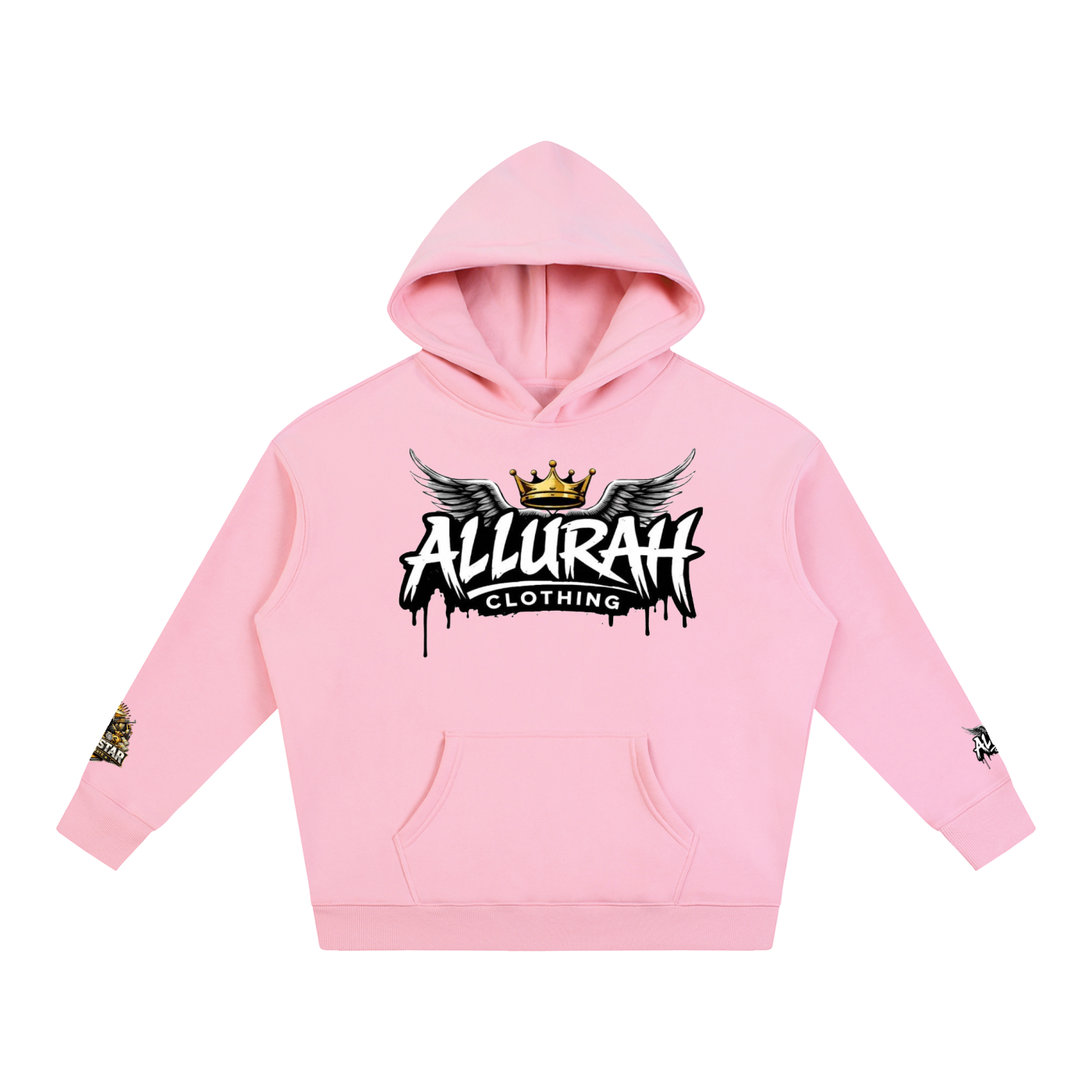 Allurah Oversize Fleeced Hoodie