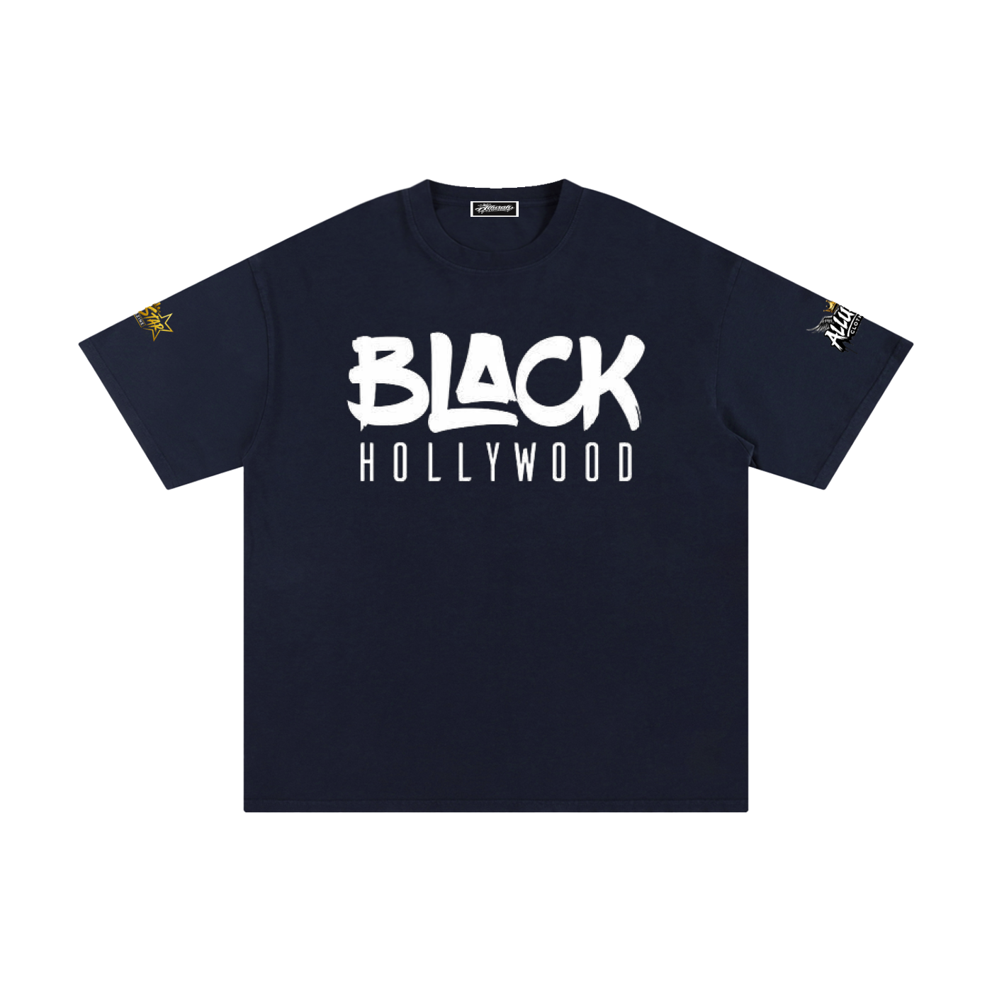 black hollywood Unisex Pure Cotton T-Shirt