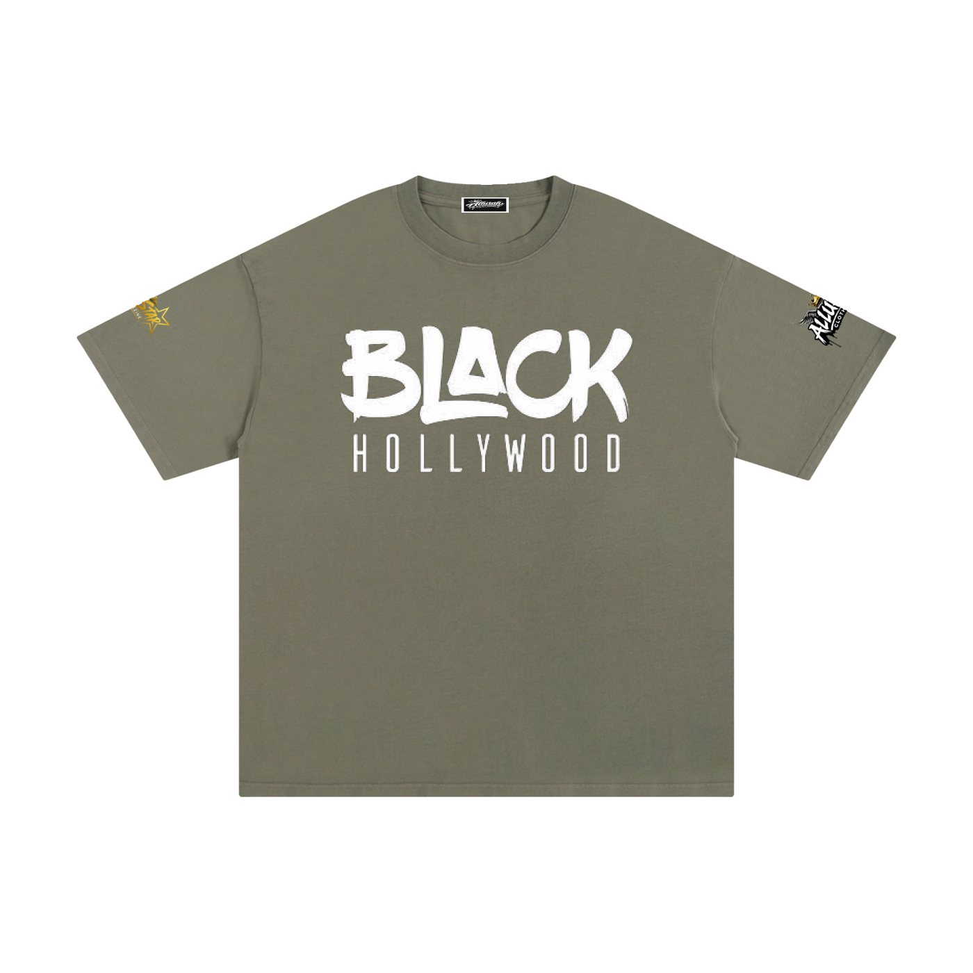 black hollywood Unisex Pure Cotton T-Shirt