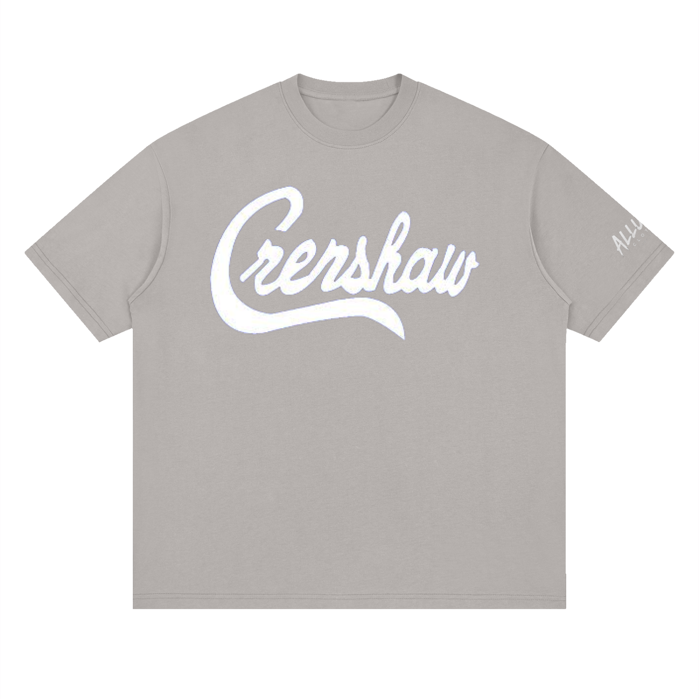 Crenshaw Streetwear Loose Drop Shoulder T-Shirt