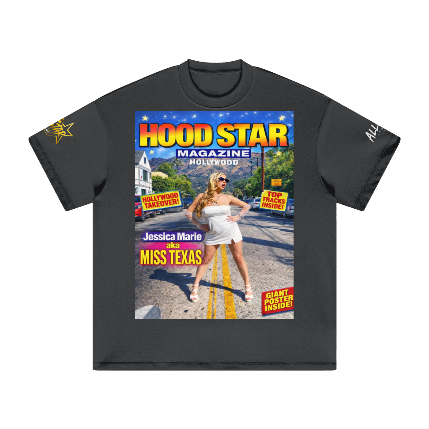 Miss Texas Heavyweight Earth Tone T-Shirt