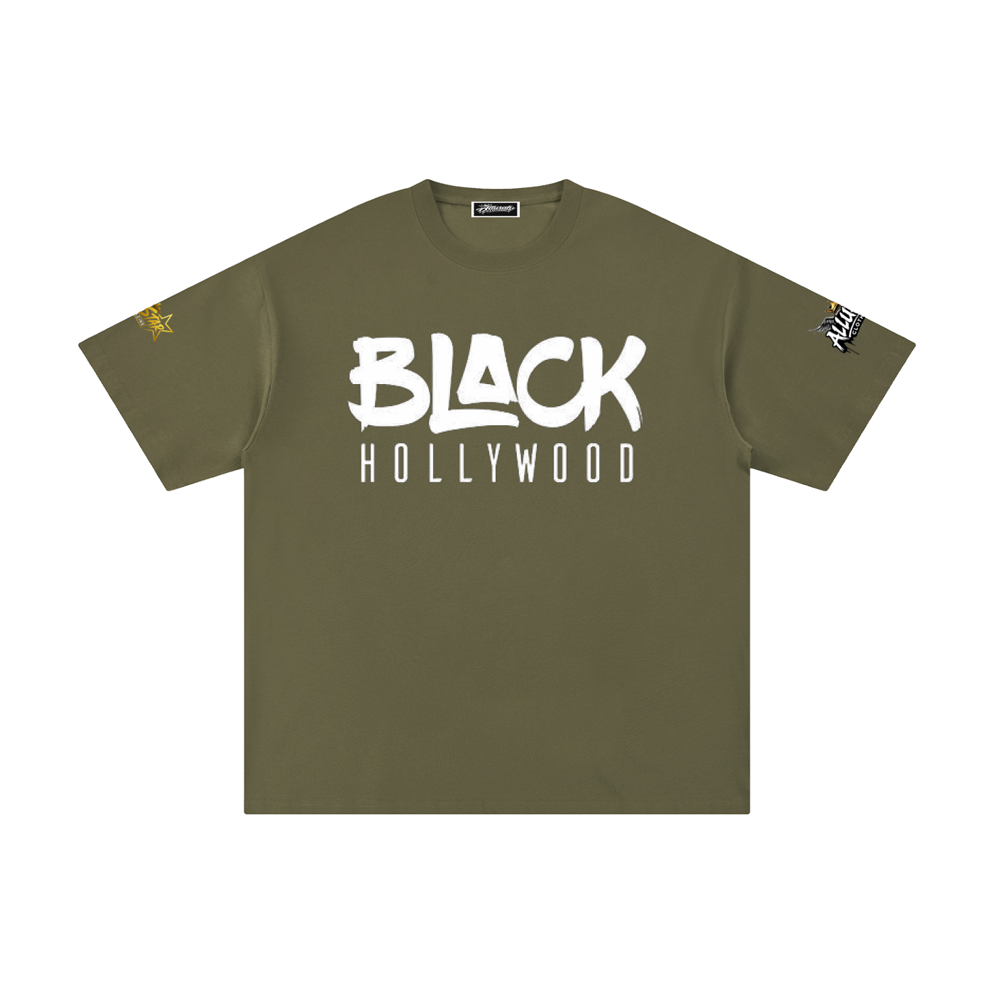 black hollywood Unisex Pure Cotton T-Shirt