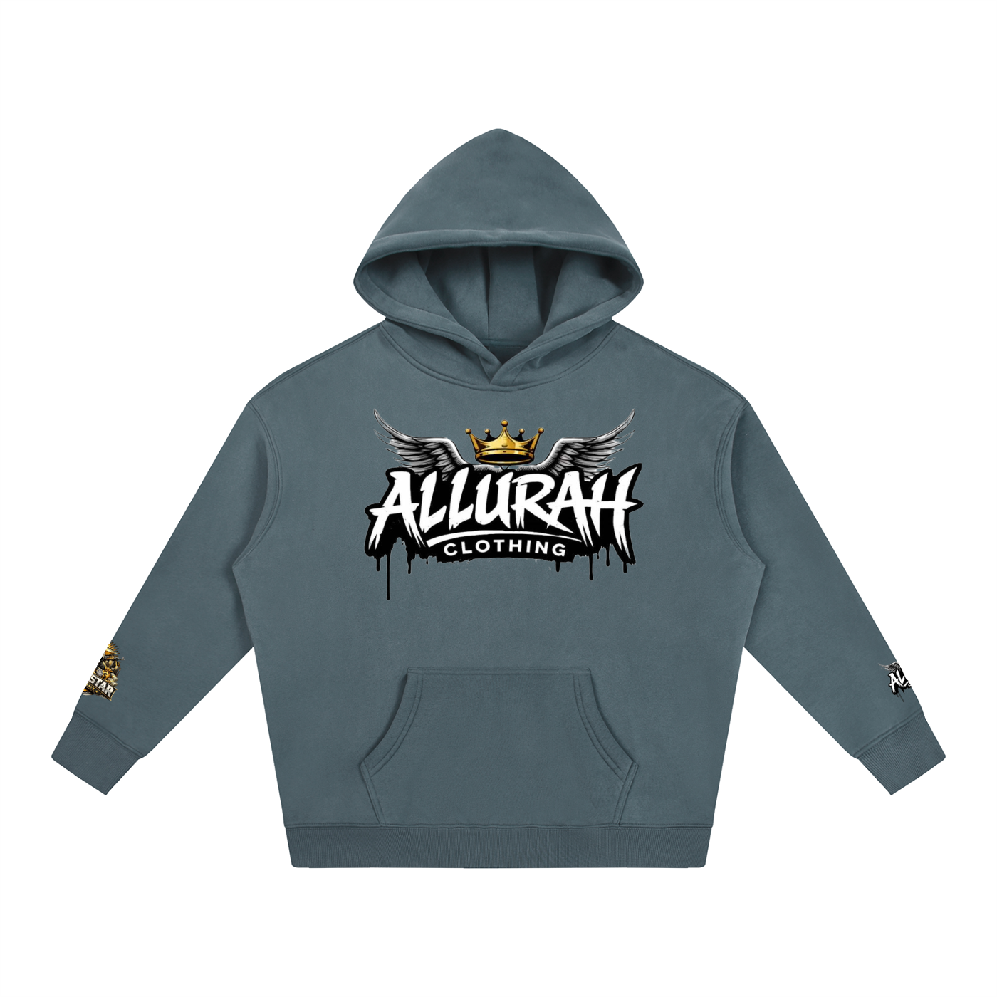 Allurah Oversize Fleeced Hoodie