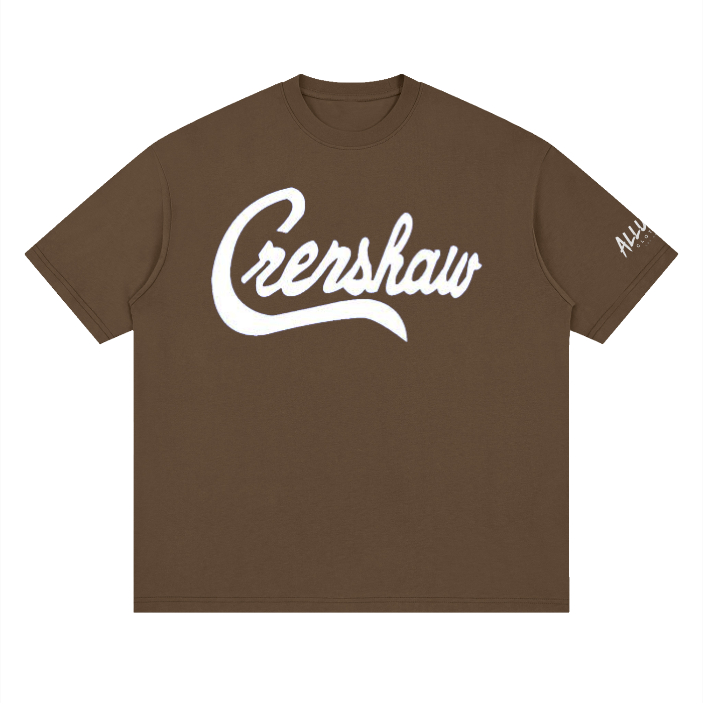 Crenshaw Streetwear Loose Drop Shoulder T-Shirt
