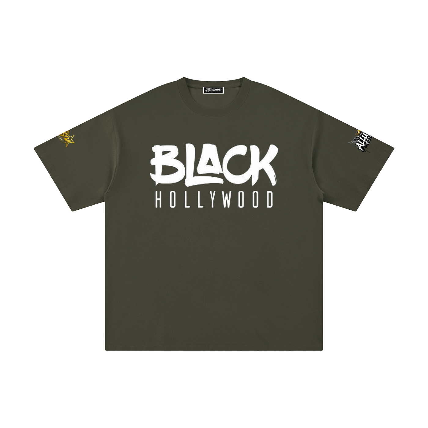 black hollywood Unisex Pure Cotton T-Shirt