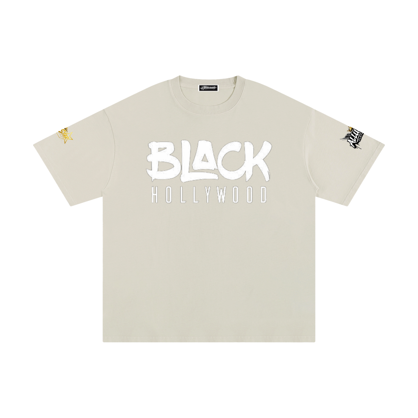 black hollywood Unisex Pure Cotton T-Shirt