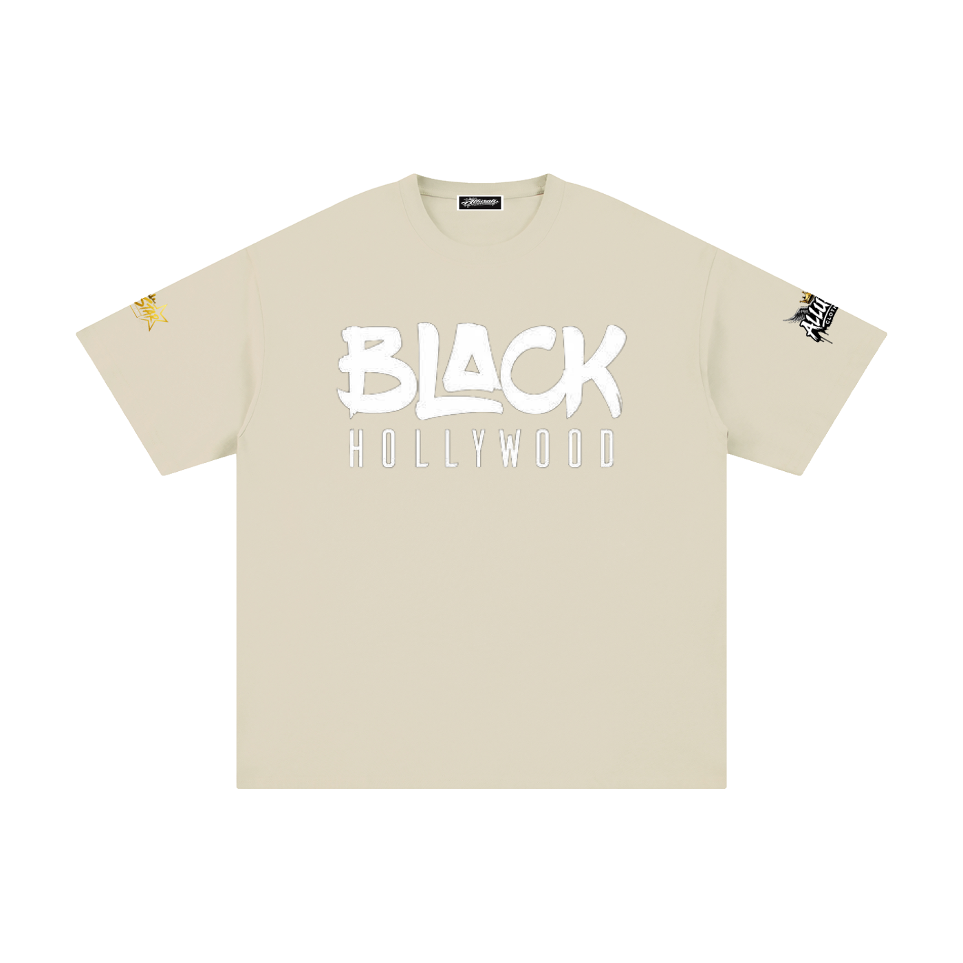 black hollywood Unisex Pure Cotton T-Shirt