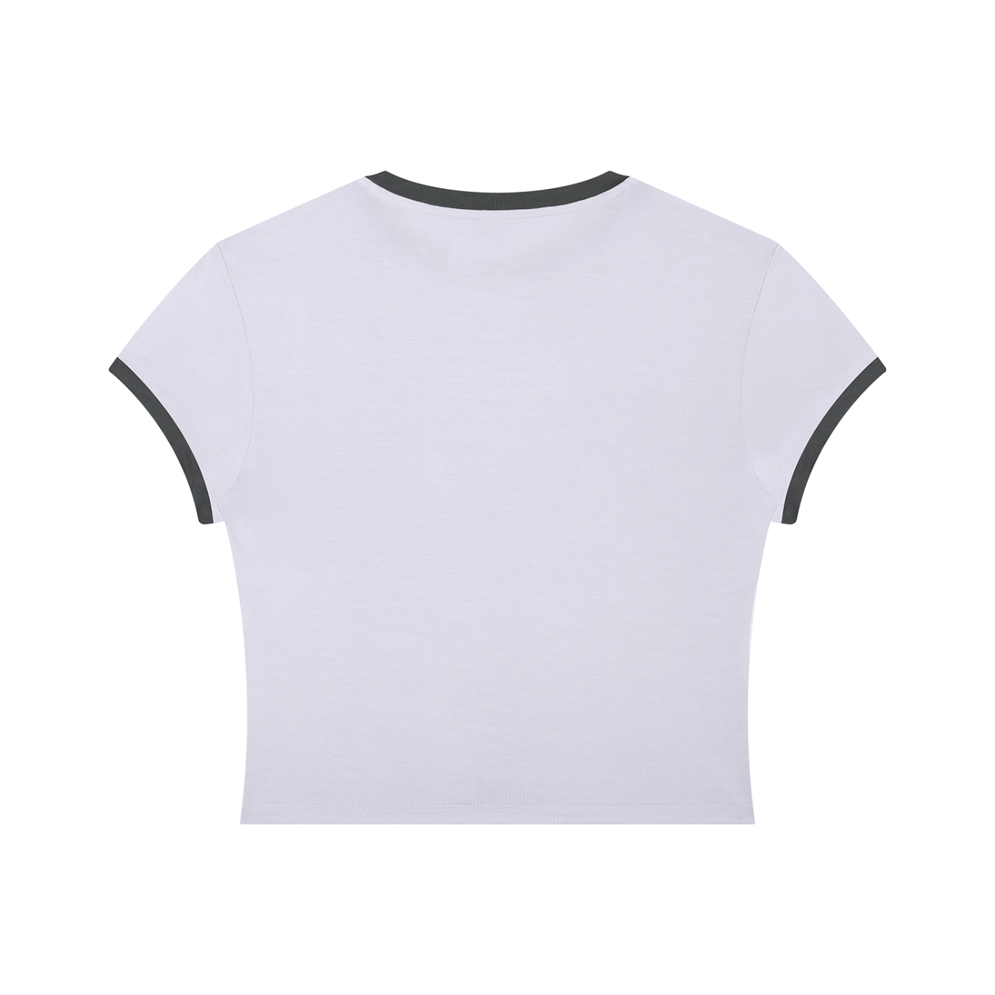 Black Hollywood Women's Slim Color Block T-Shirt