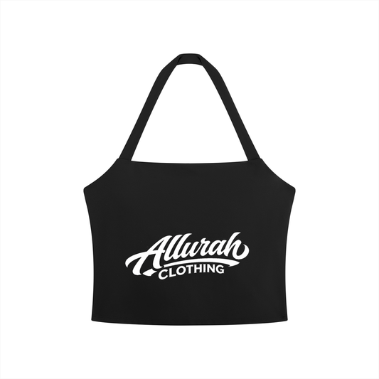 Women's Halter Crop Sports Bra