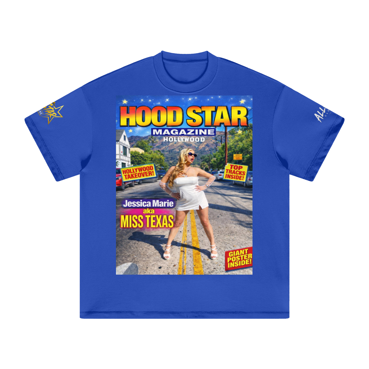 Miss Texas Heavyweight Earth Tone T-Shirt