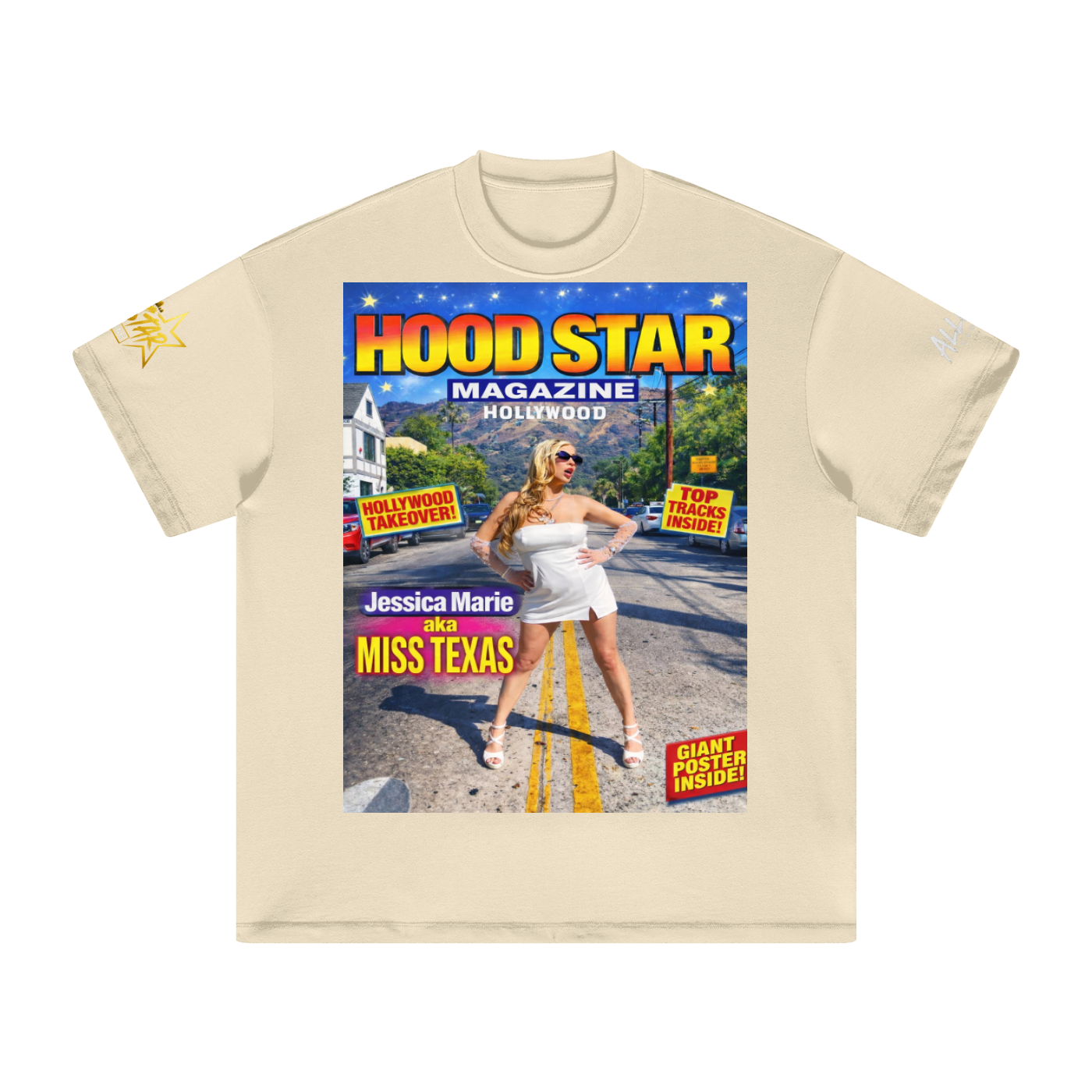 Miss Texas Heavyweight Earth Tone T-Shirt