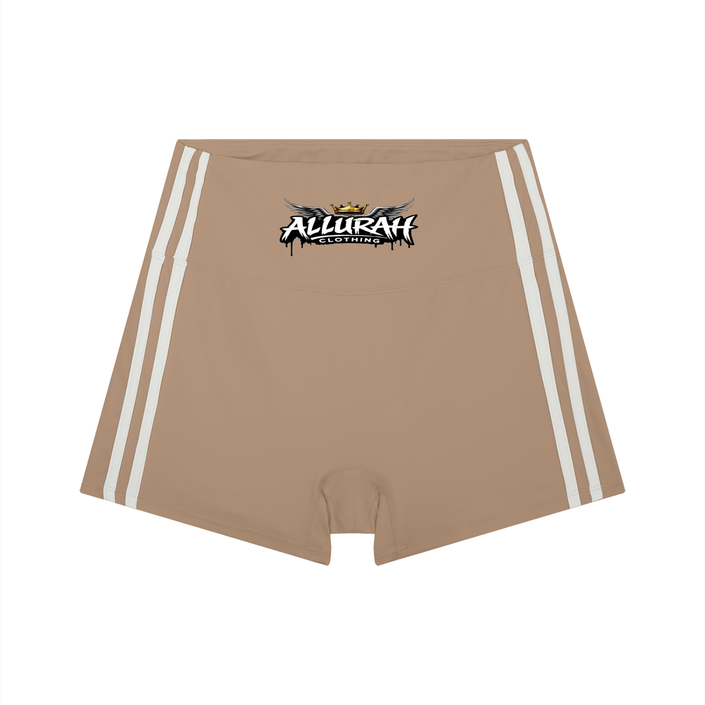 Women’s High-Waist Color Block Yoga Shorts