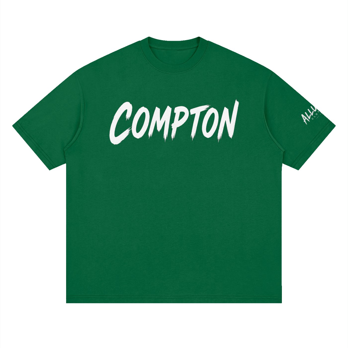 Compton Streetwear Loose Drop Shoulder T-Shirt