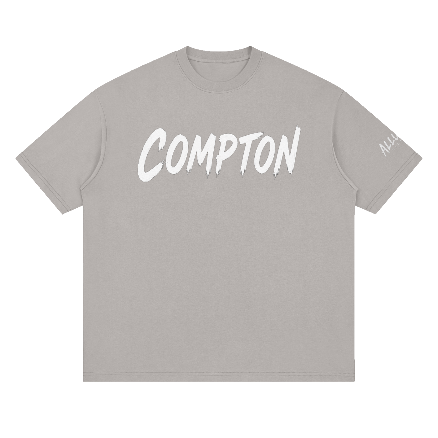 Compton Streetwear Loose Drop Shoulder T-Shirt