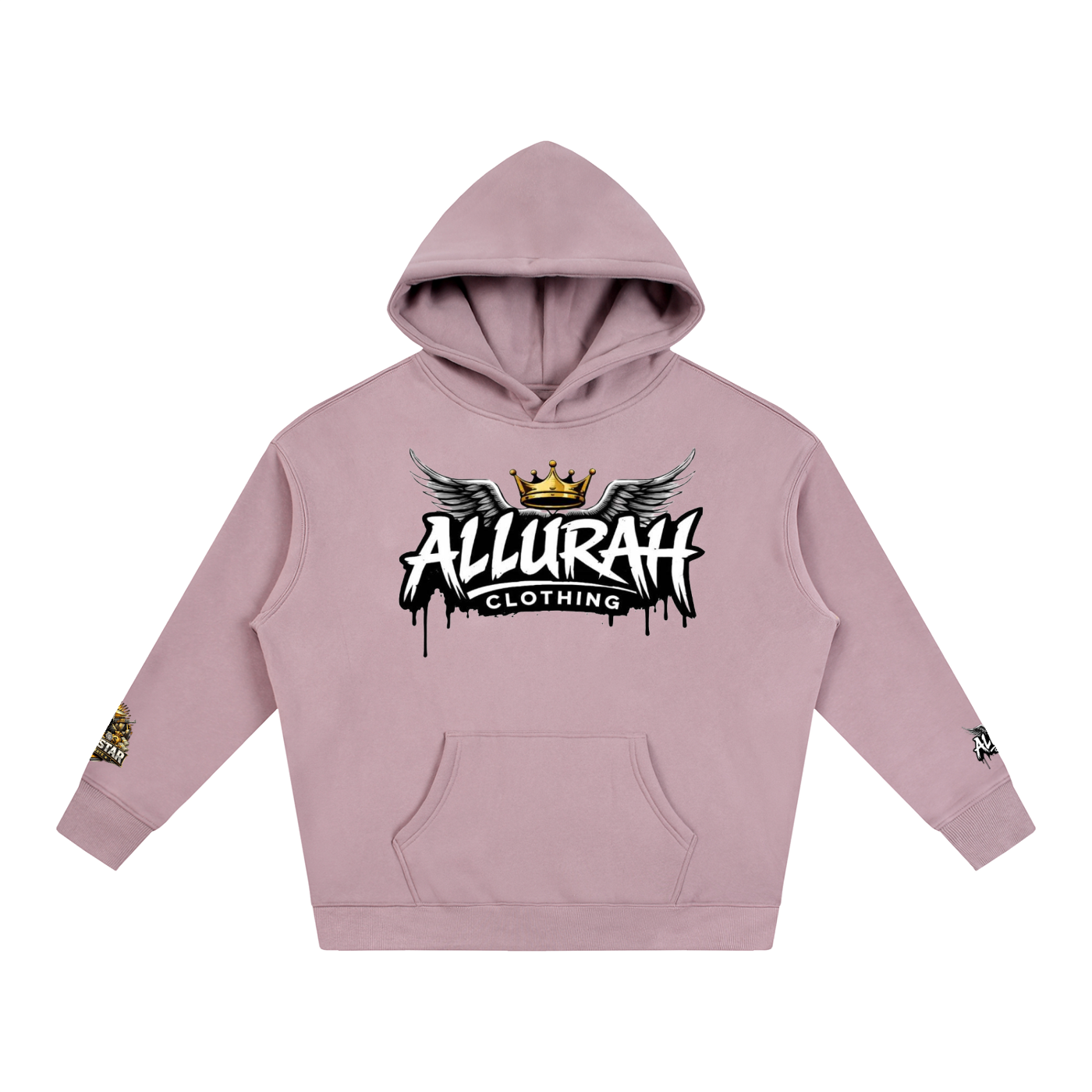 Allurah Oversize Fleeced Hoodie