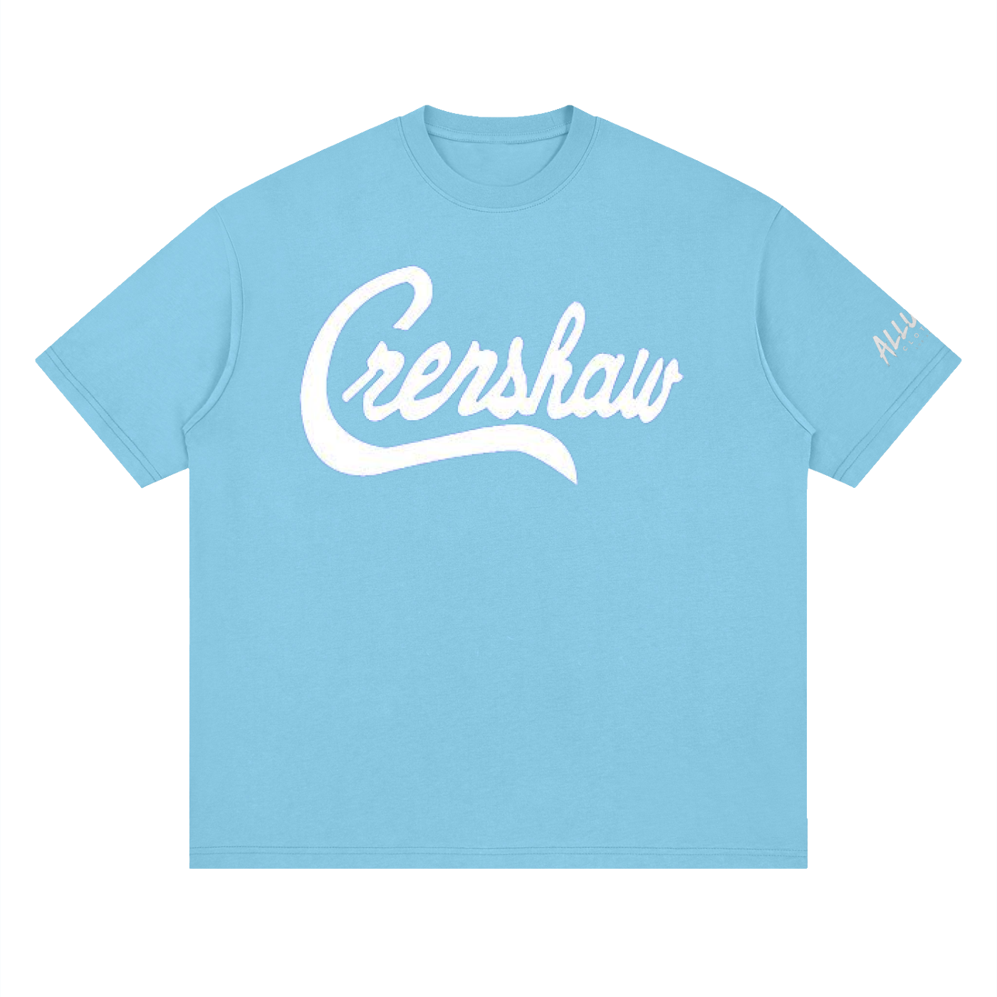 Crenshaw Streetwear Loose Drop Shoulder T-Shirt