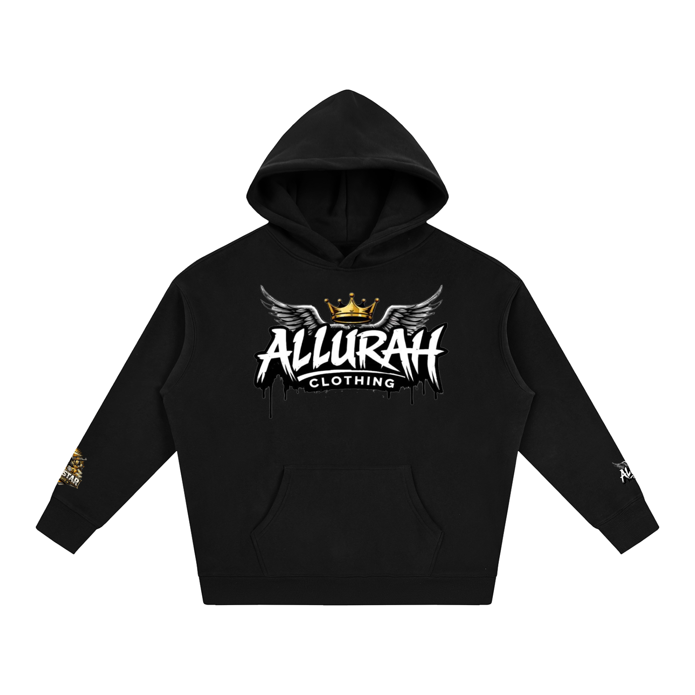 Allurah Oversize Fleeced Hoodie