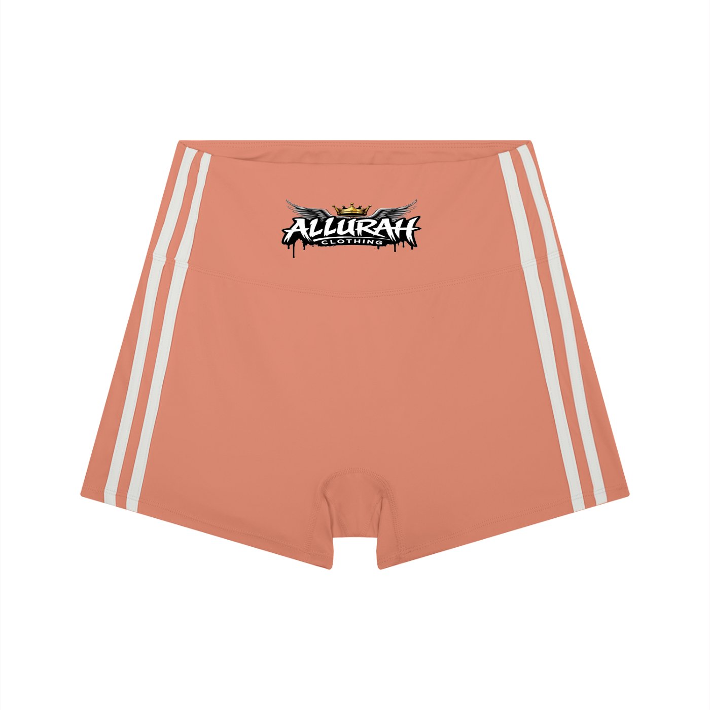 Women’s High-Waist Color Block Yoga Shorts