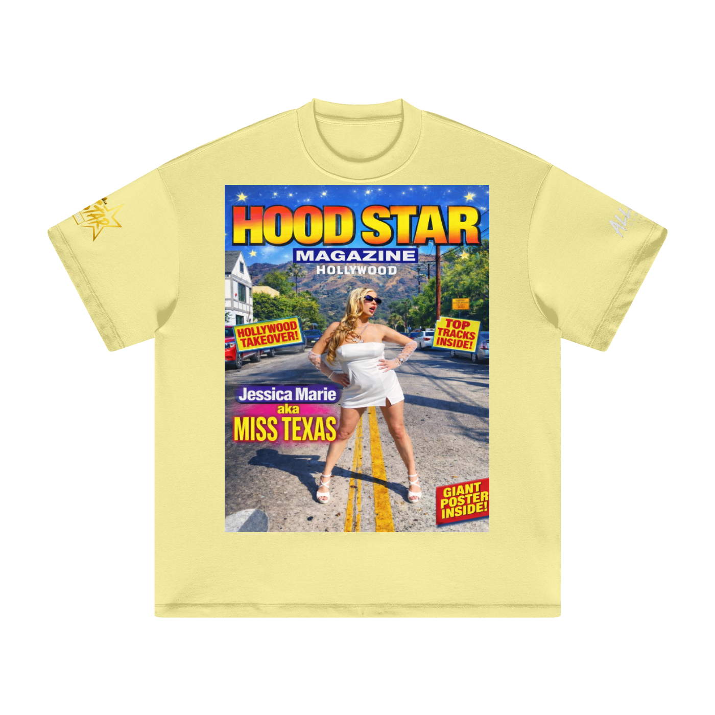 Miss Texas Heavyweight Earth Tone T-Shirt
