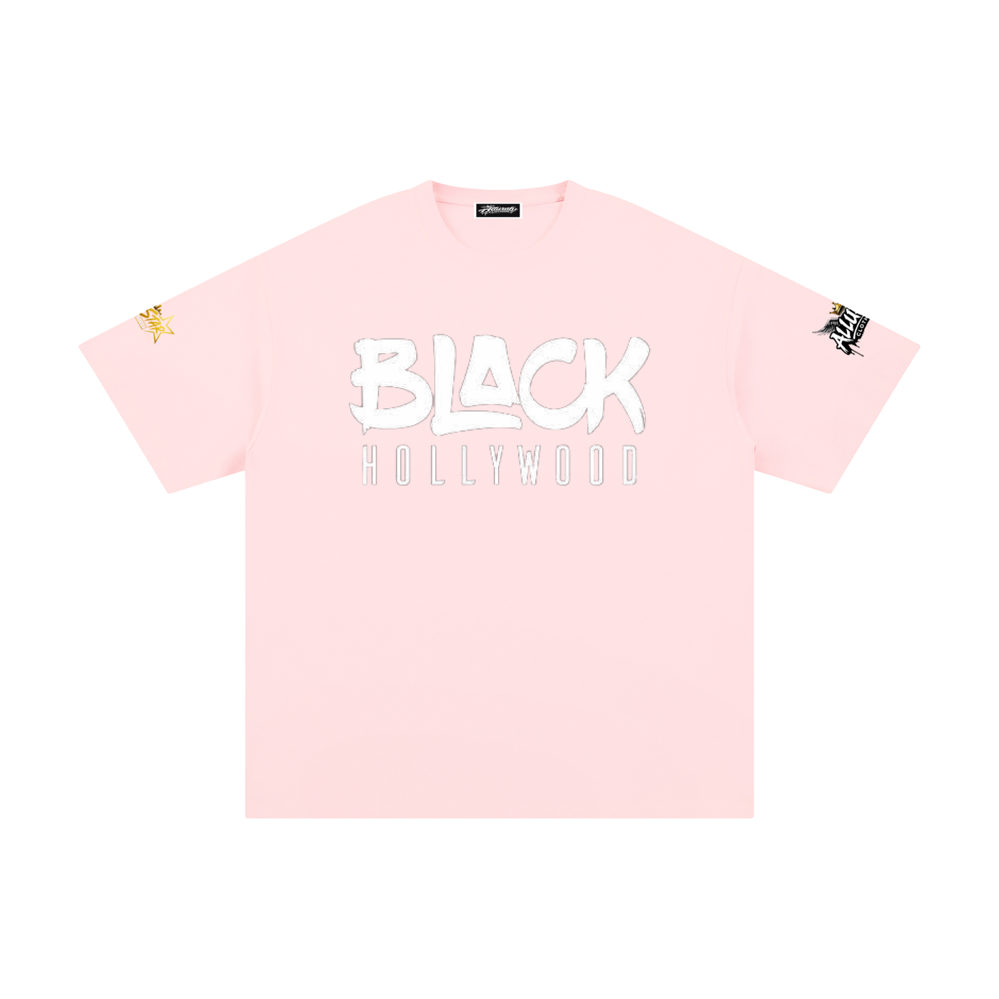 black hollywood Unisex Pure Cotton T-Shirt