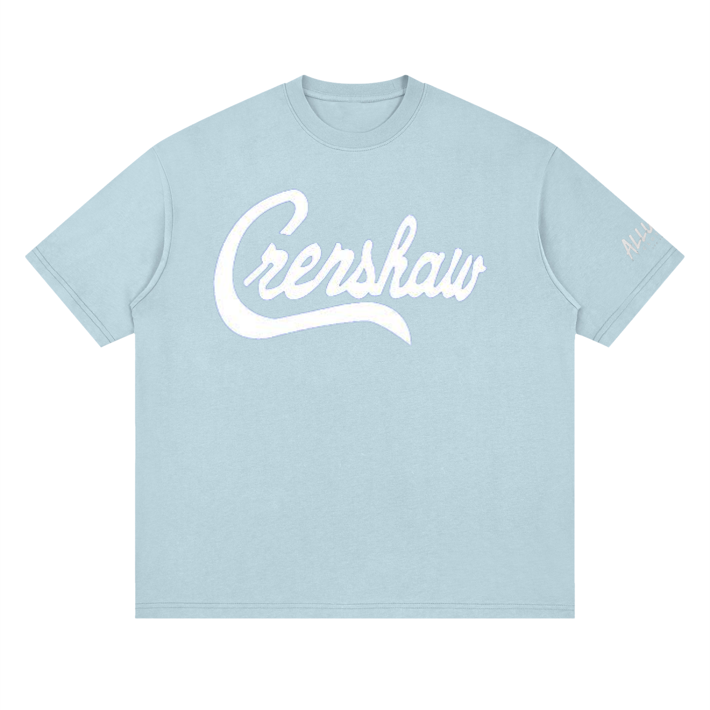 Crenshaw Streetwear Loose Drop Shoulder T-Shirt