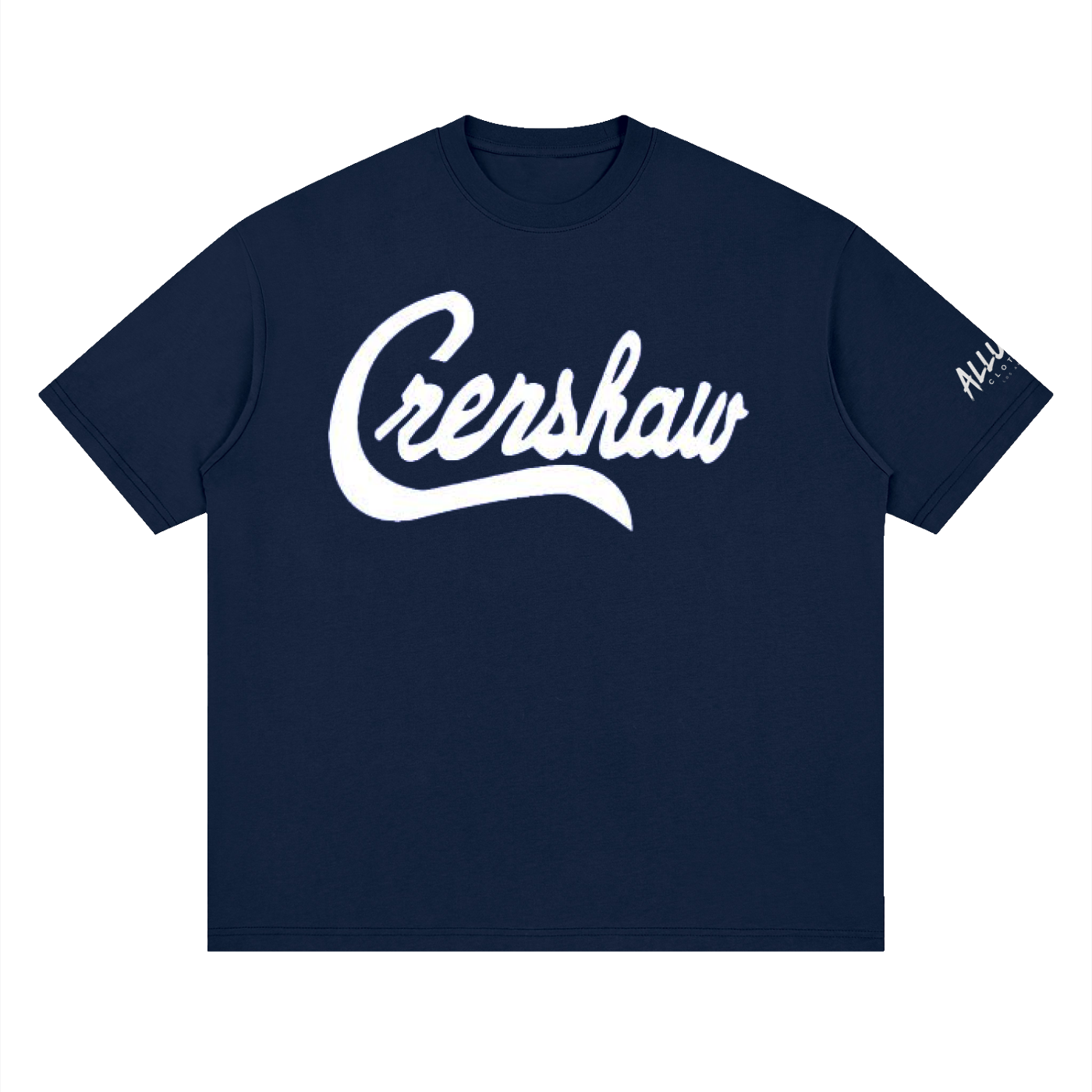 Crenshaw Streetwear Loose Drop Shoulder T-Shirt