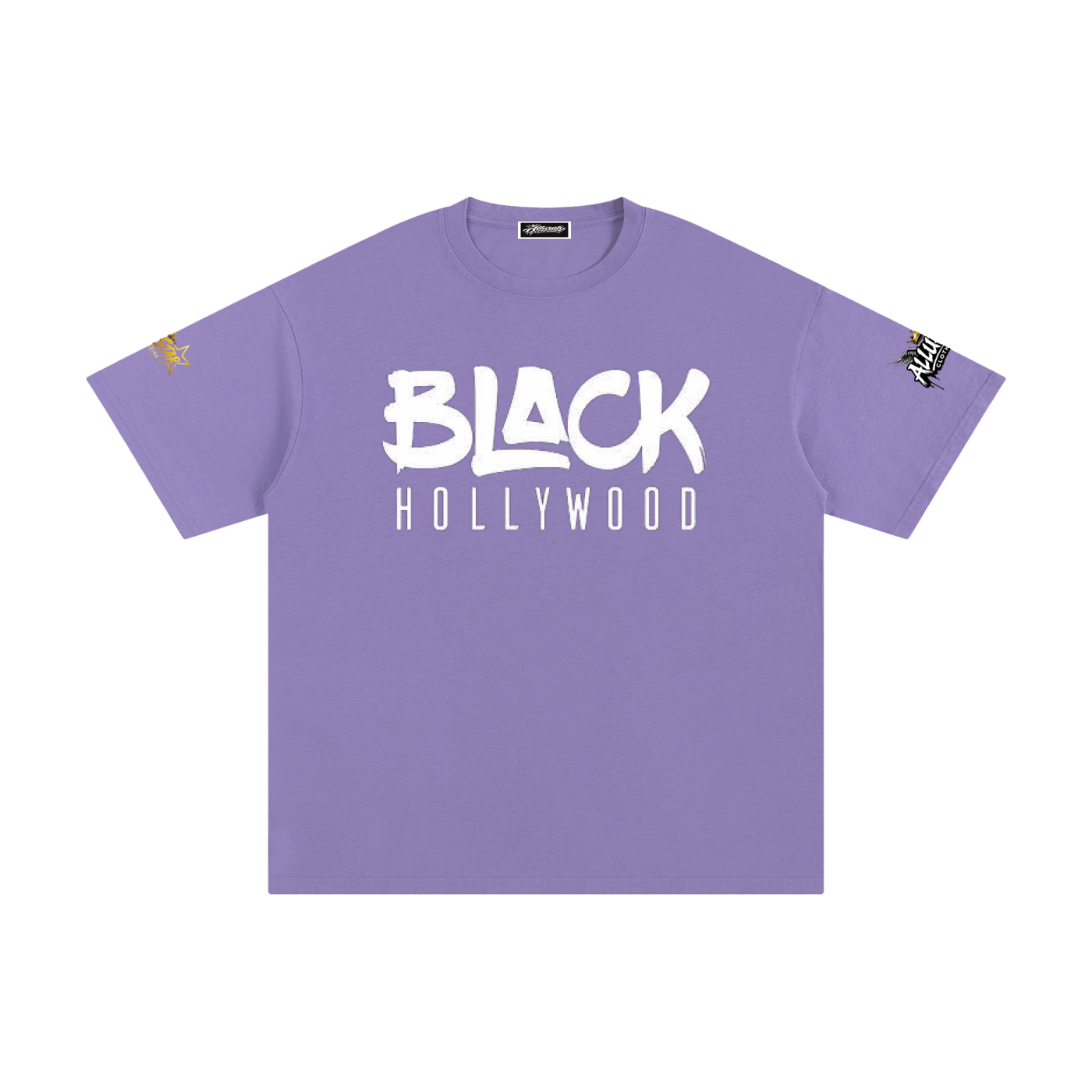 black hollywood Unisex Pure Cotton T-Shirt