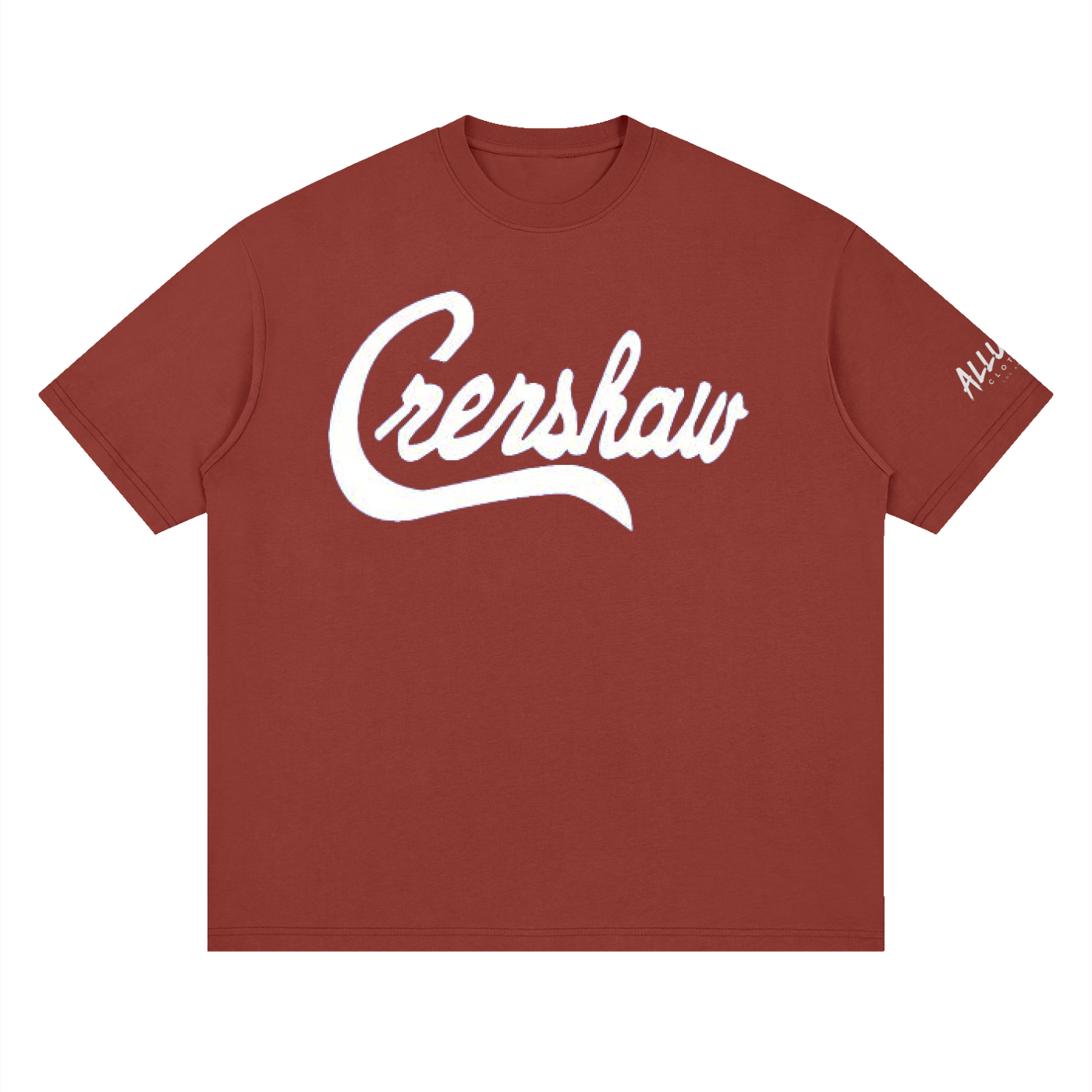 Crenshaw Streetwear Loose Drop Shoulder T-Shirt
