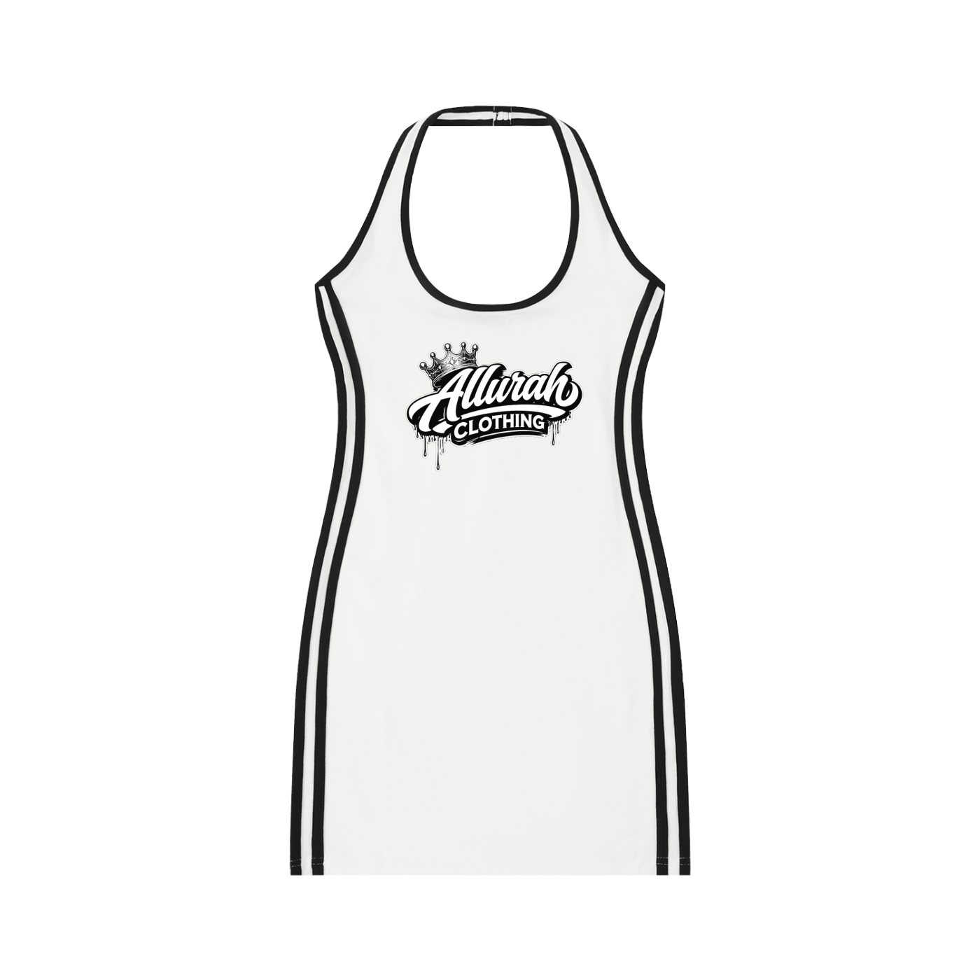 Women's Binding Tight Halter Dress