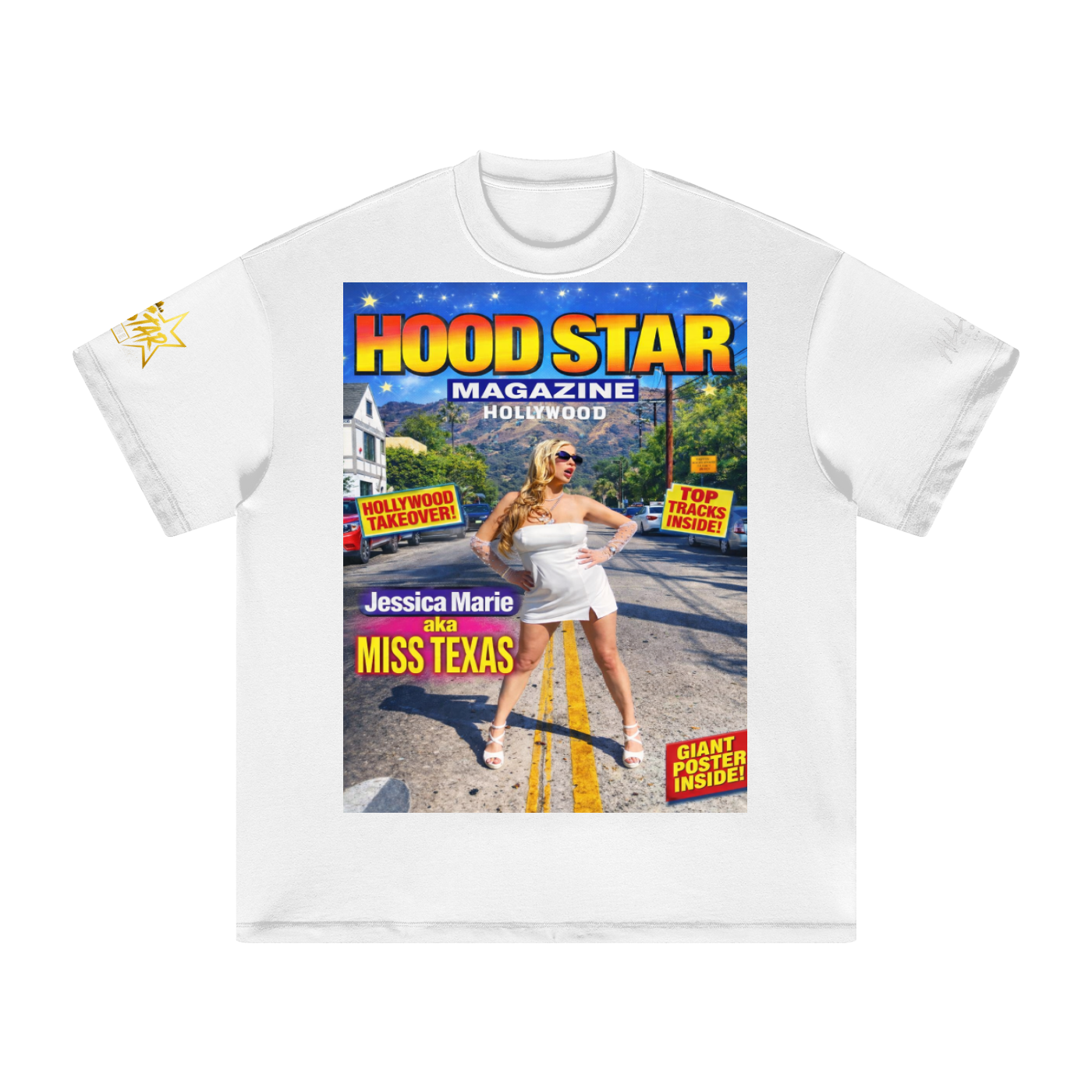 Miss Texas Heavyweight Earth Tone T-Shirt