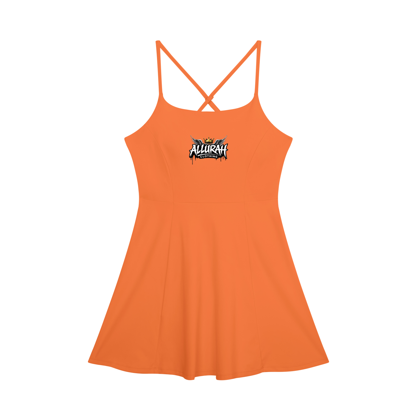 allurah Women’s Paneled A-Line Dress