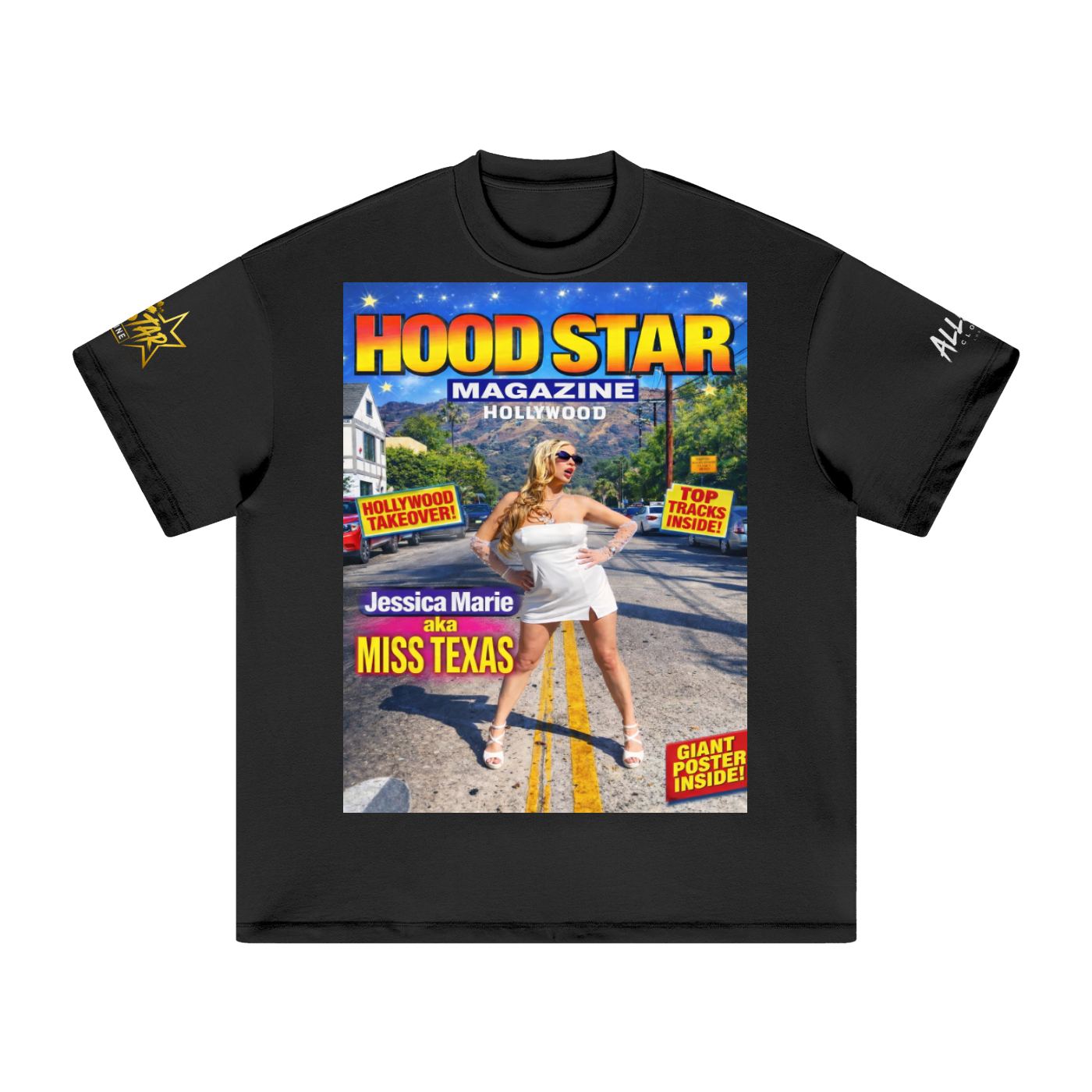 Miss Texas Heavyweight Earth Tone T-Shirt