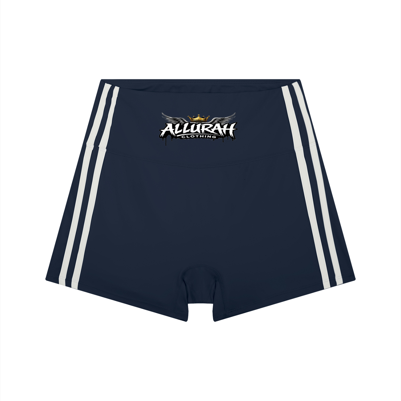 Women’s High-Waist Color Block Yoga Shorts