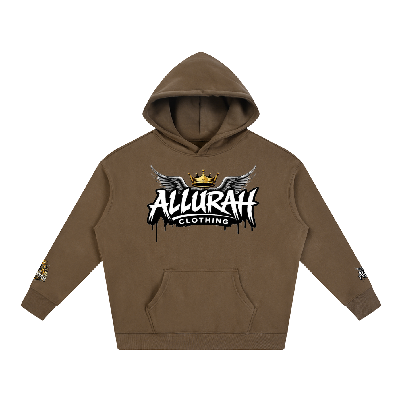 Allurah Oversize Fleeced Hoodie