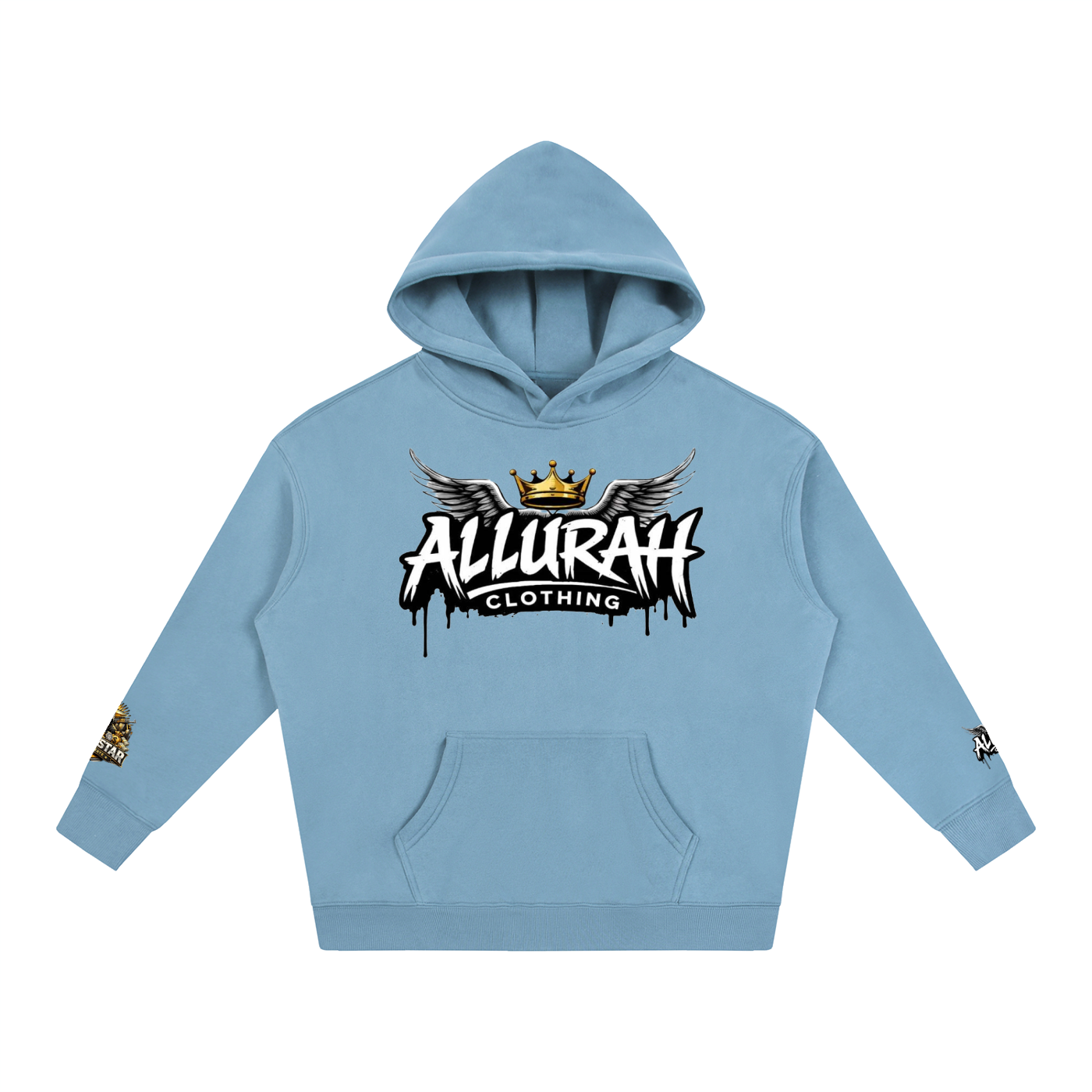 Allurah Oversize Fleeced Hoodie