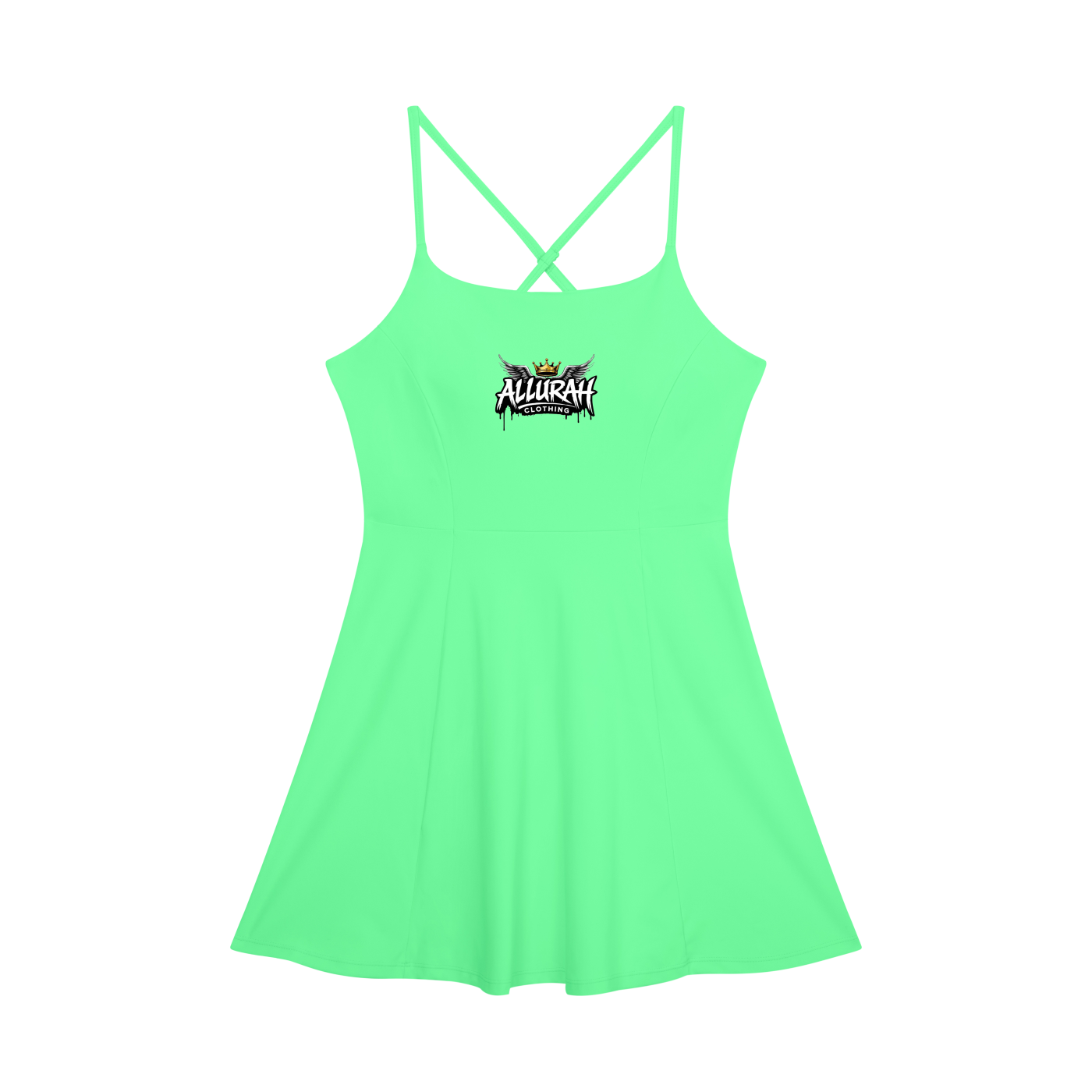allurah Women’s Paneled A-Line Dress