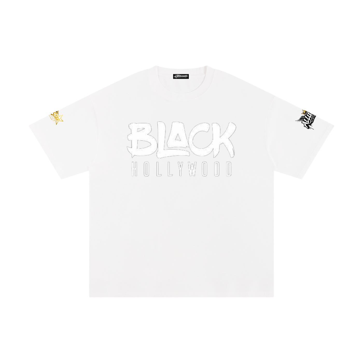 black hollywood Unisex Pure Cotton T-Shirt