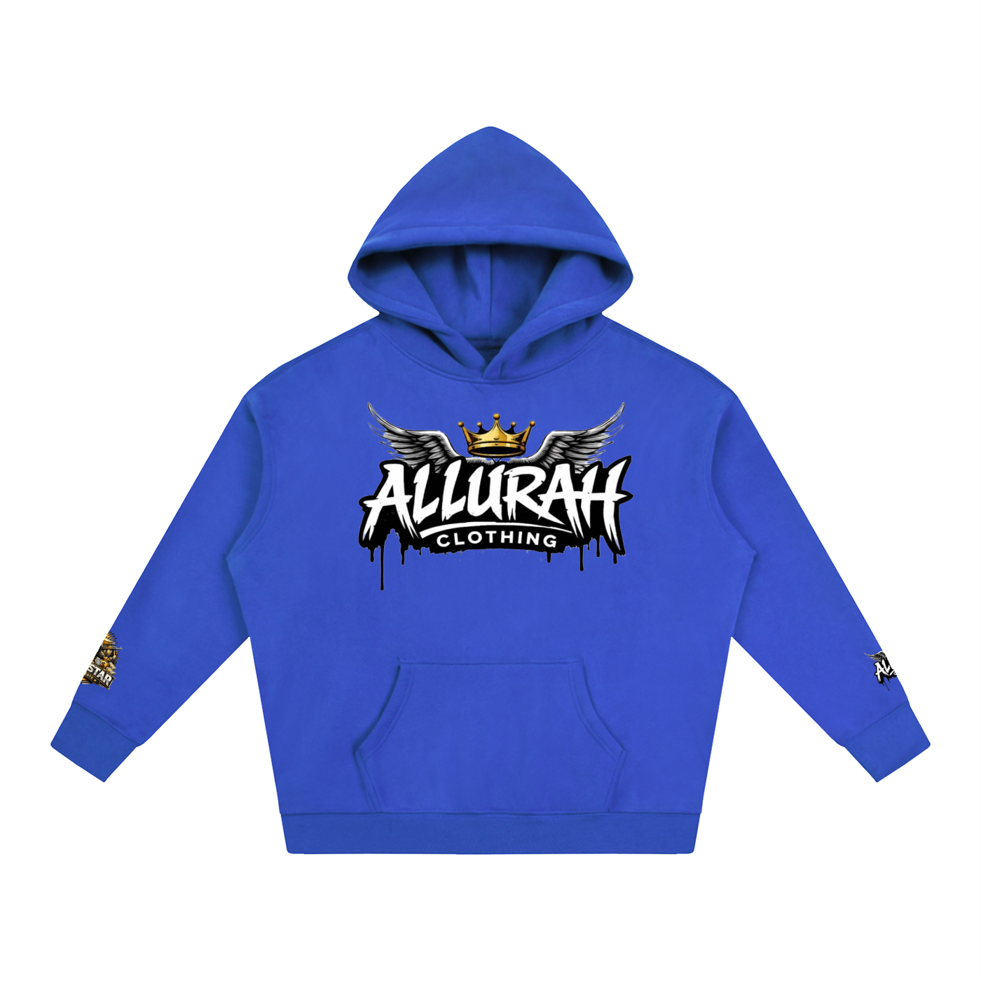 Allurah Oversize Fleeced Hoodie