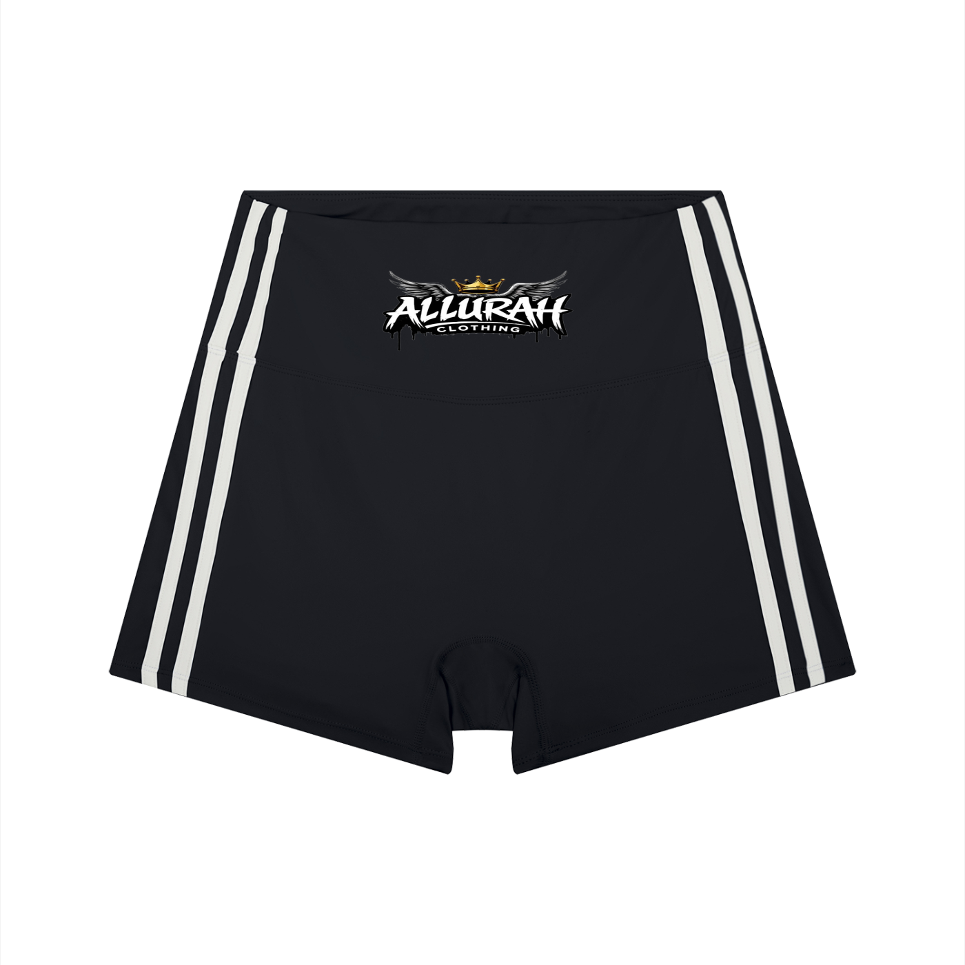 Women’s High-Waist Color Block Yoga Shorts