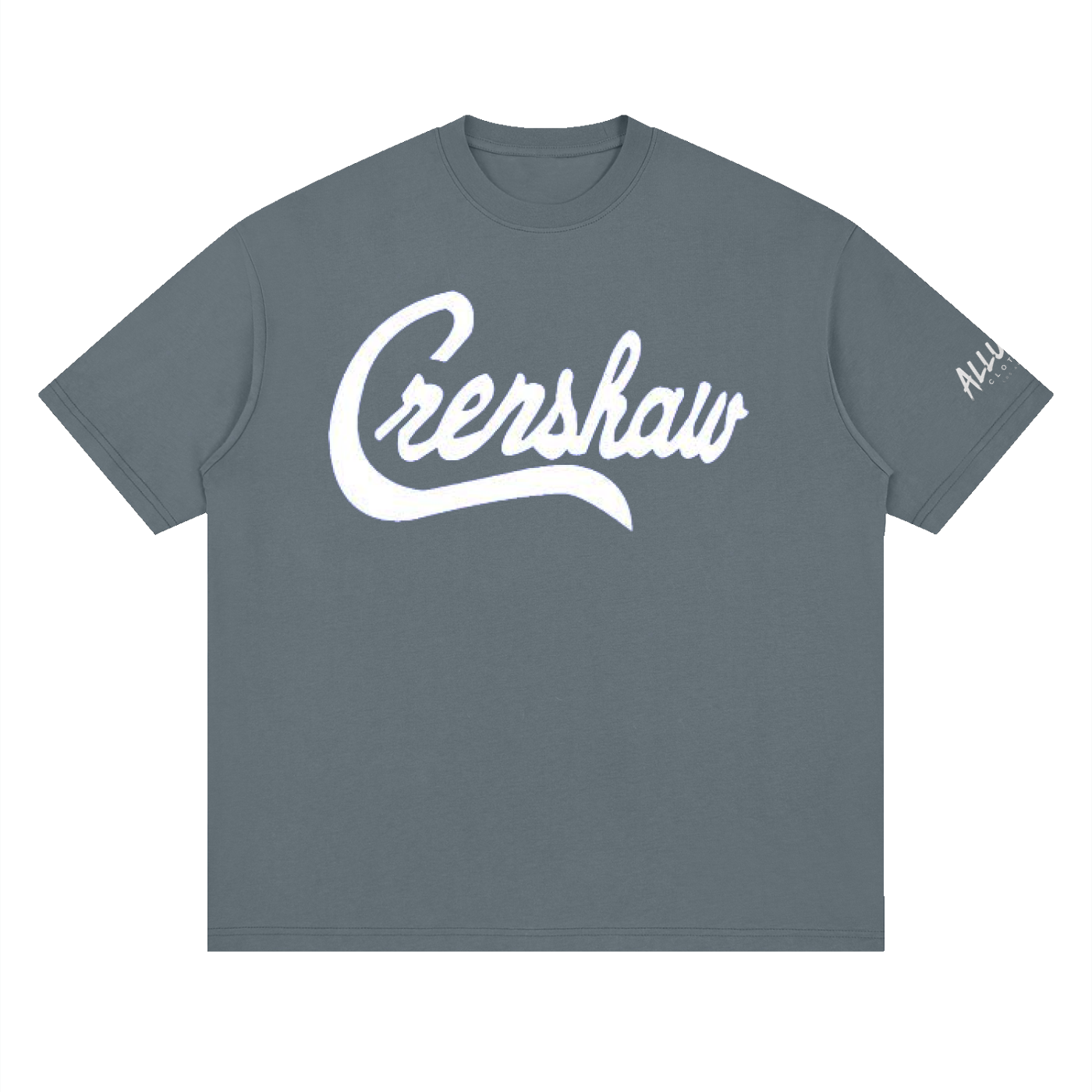 Crenshaw Streetwear Loose Drop Shoulder T-Shirt