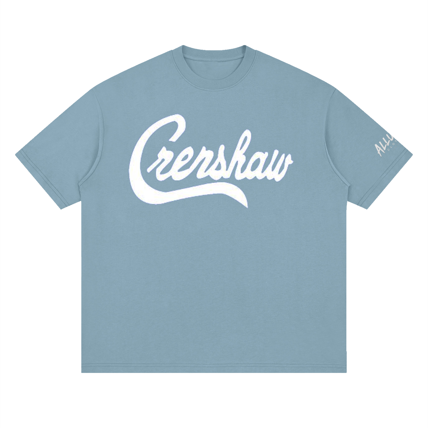 Crenshaw Streetwear Loose Drop Shoulder T-Shirt