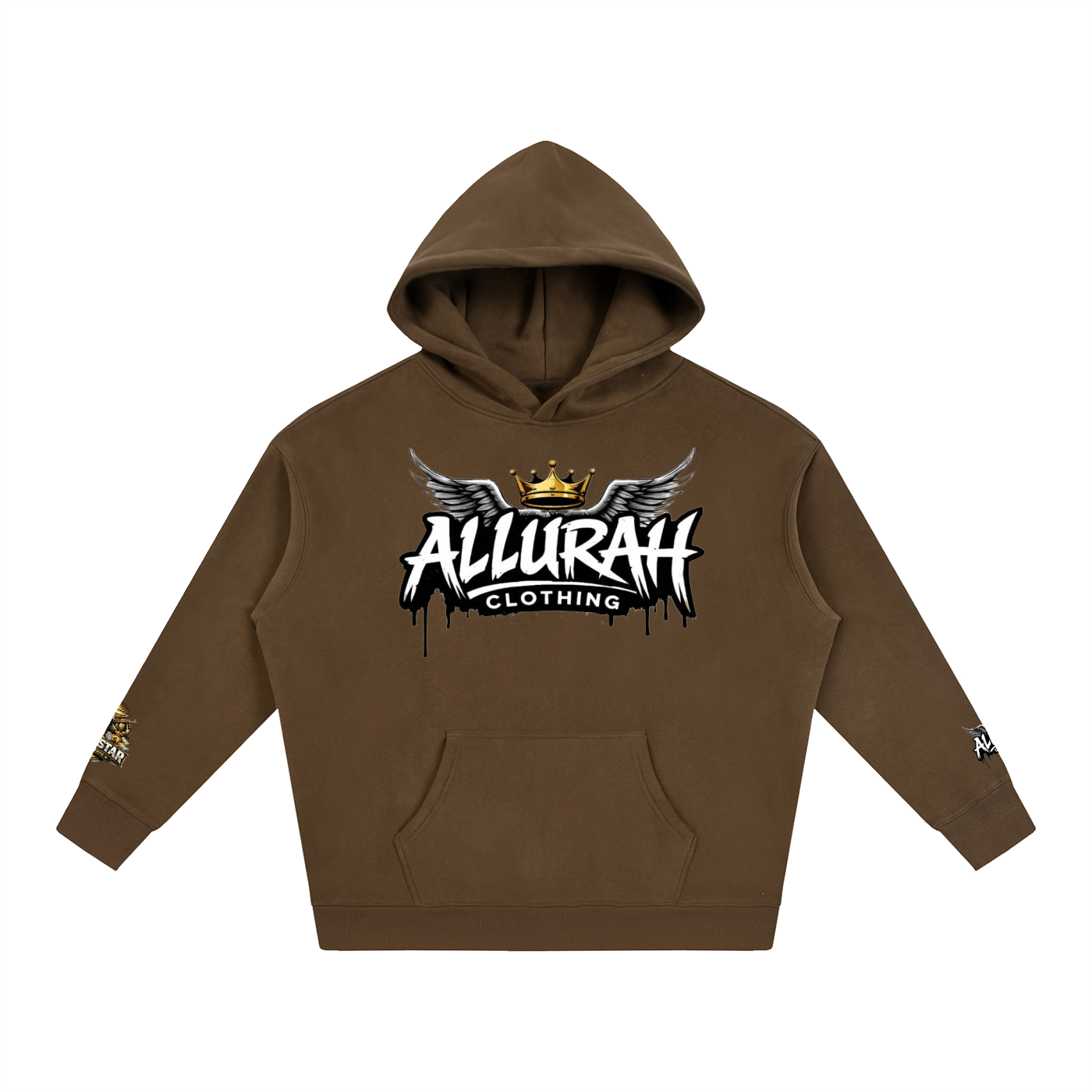 Allurah Oversize Fleeced Hoodie