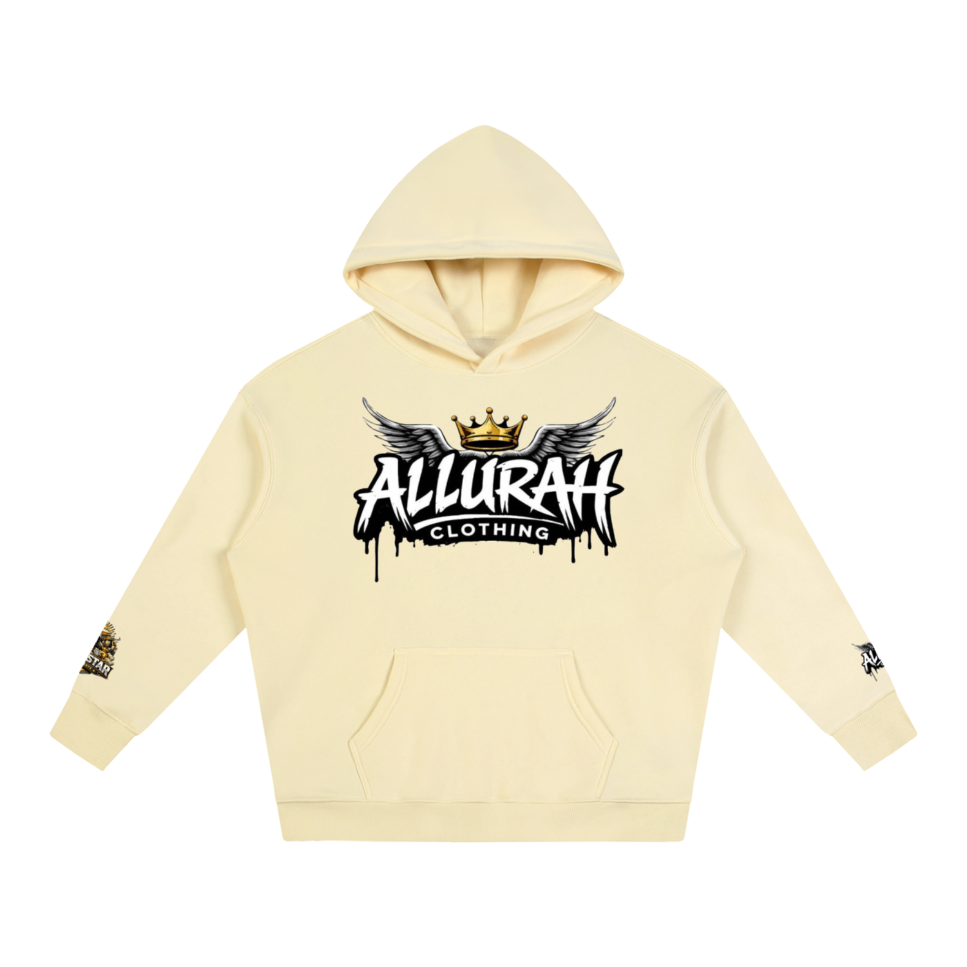 Allurah Oversize Fleeced Hoodie