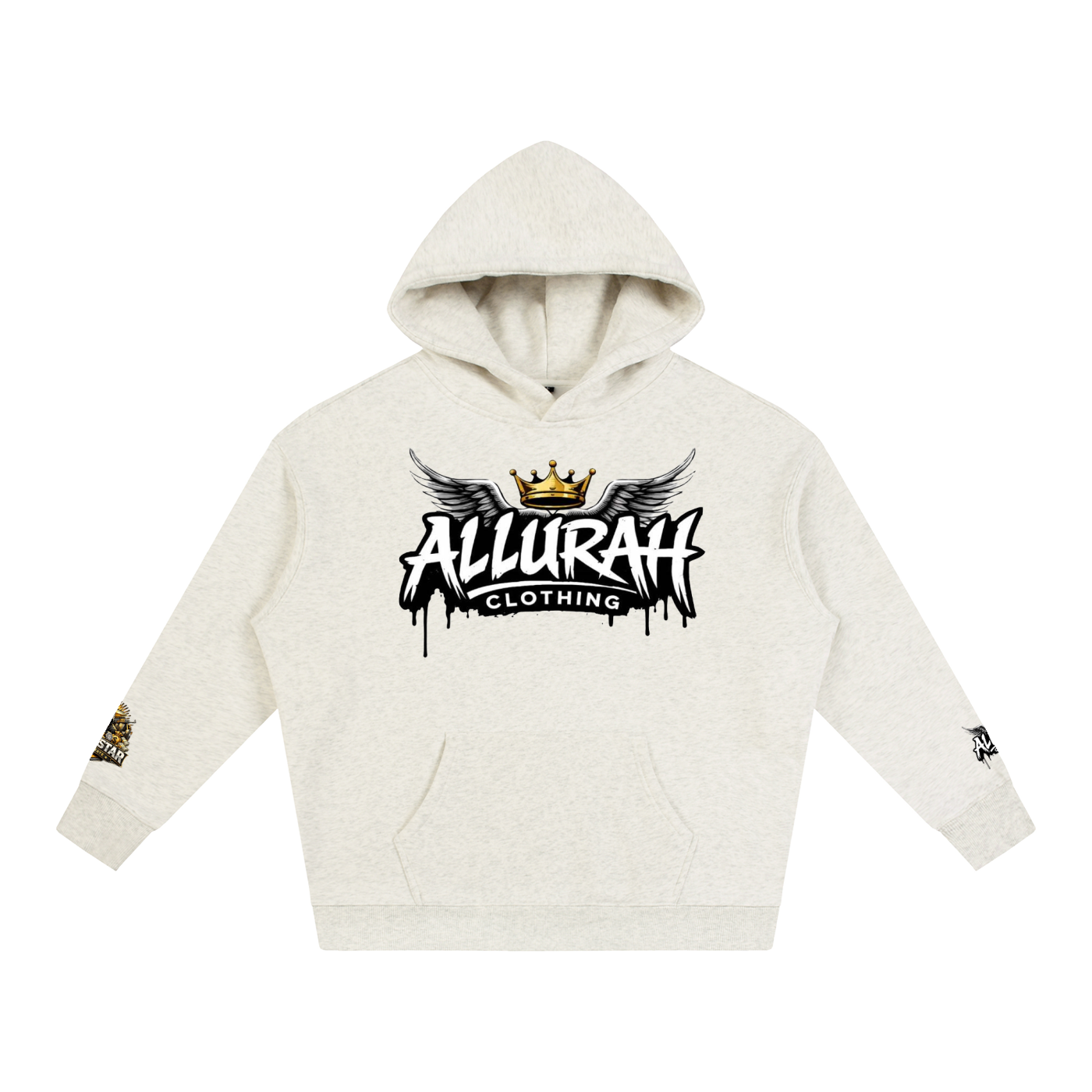 Allurah Oversize Fleeced Hoodie