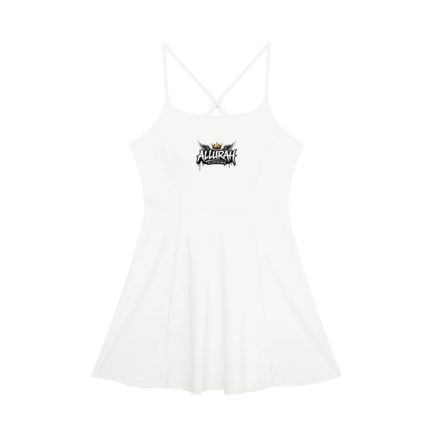 allurah Women’s Paneled A-Line Dress