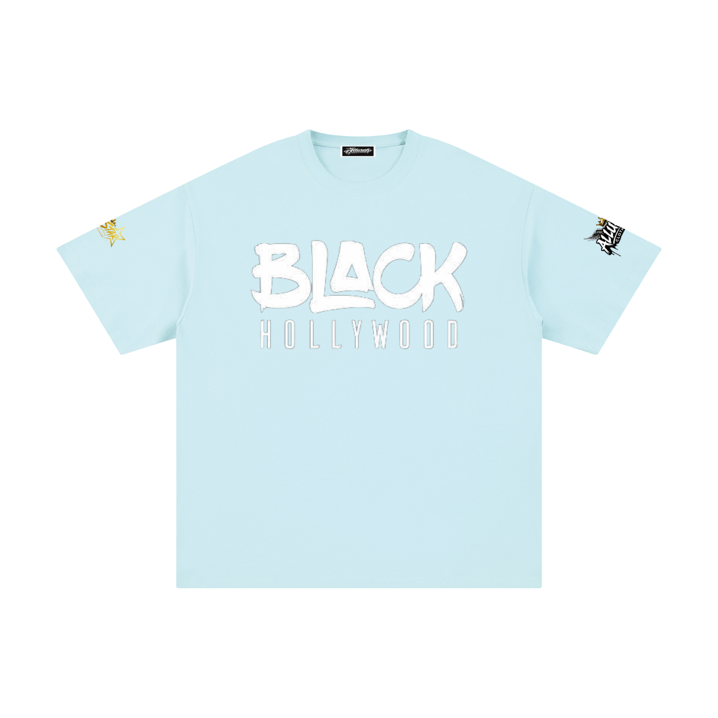 black hollywood Unisex Pure Cotton T-Shirt