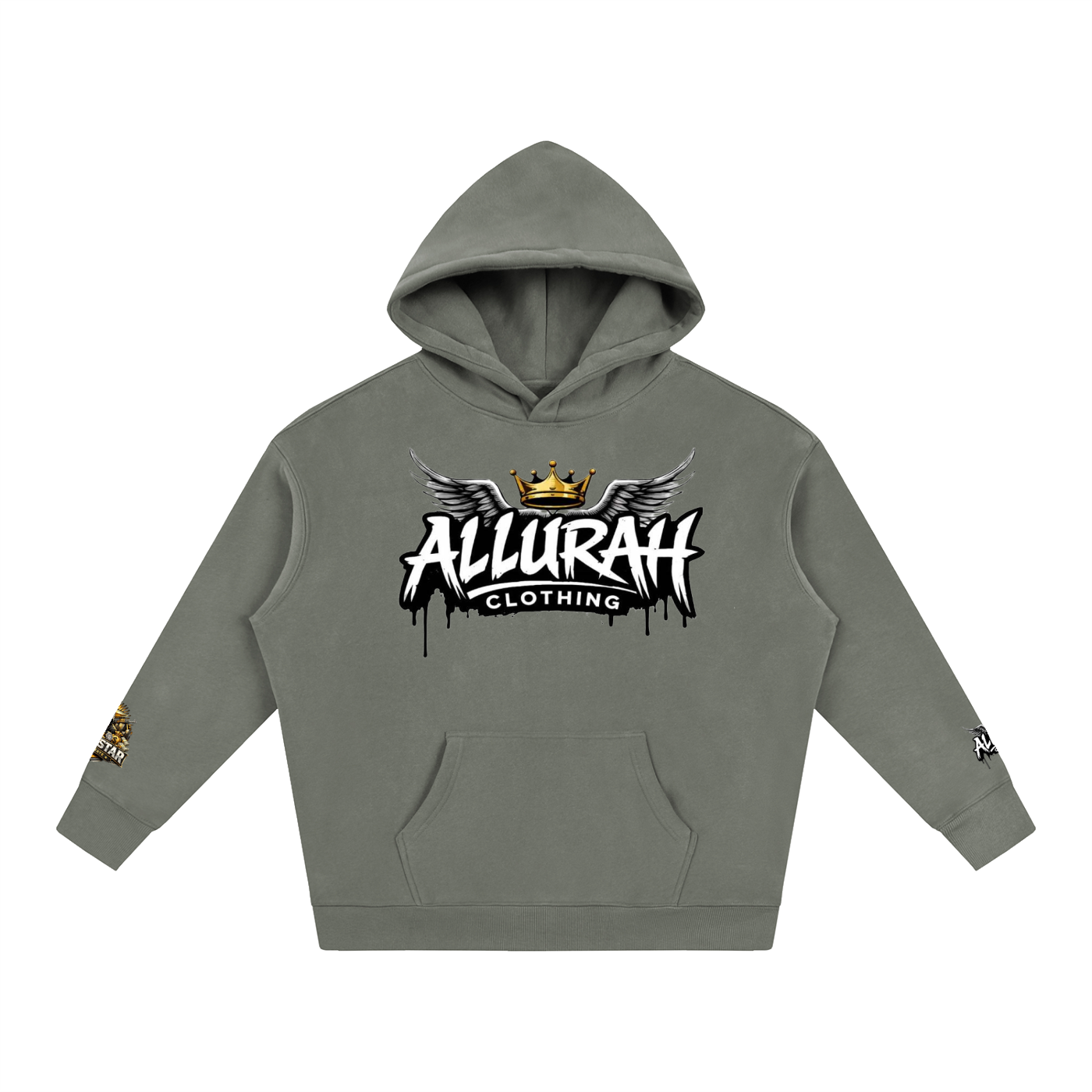Allurah Oversize Fleeced Hoodie
