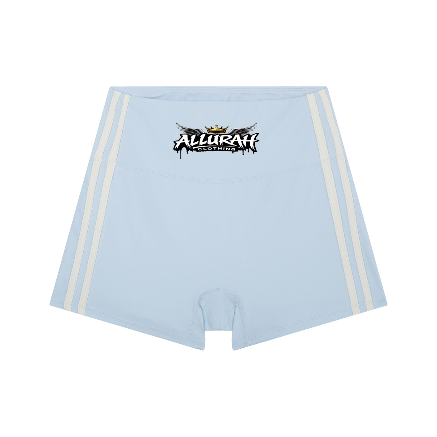 Women’s High-Waist Color Block Yoga Shorts