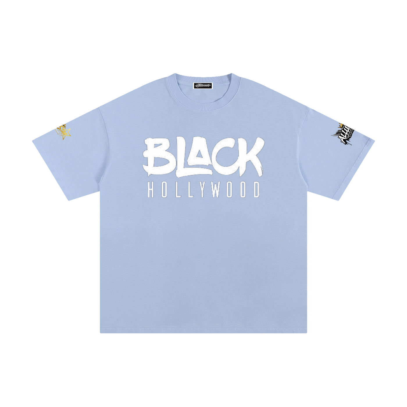 black hollywood Unisex Pure Cotton T-Shirt